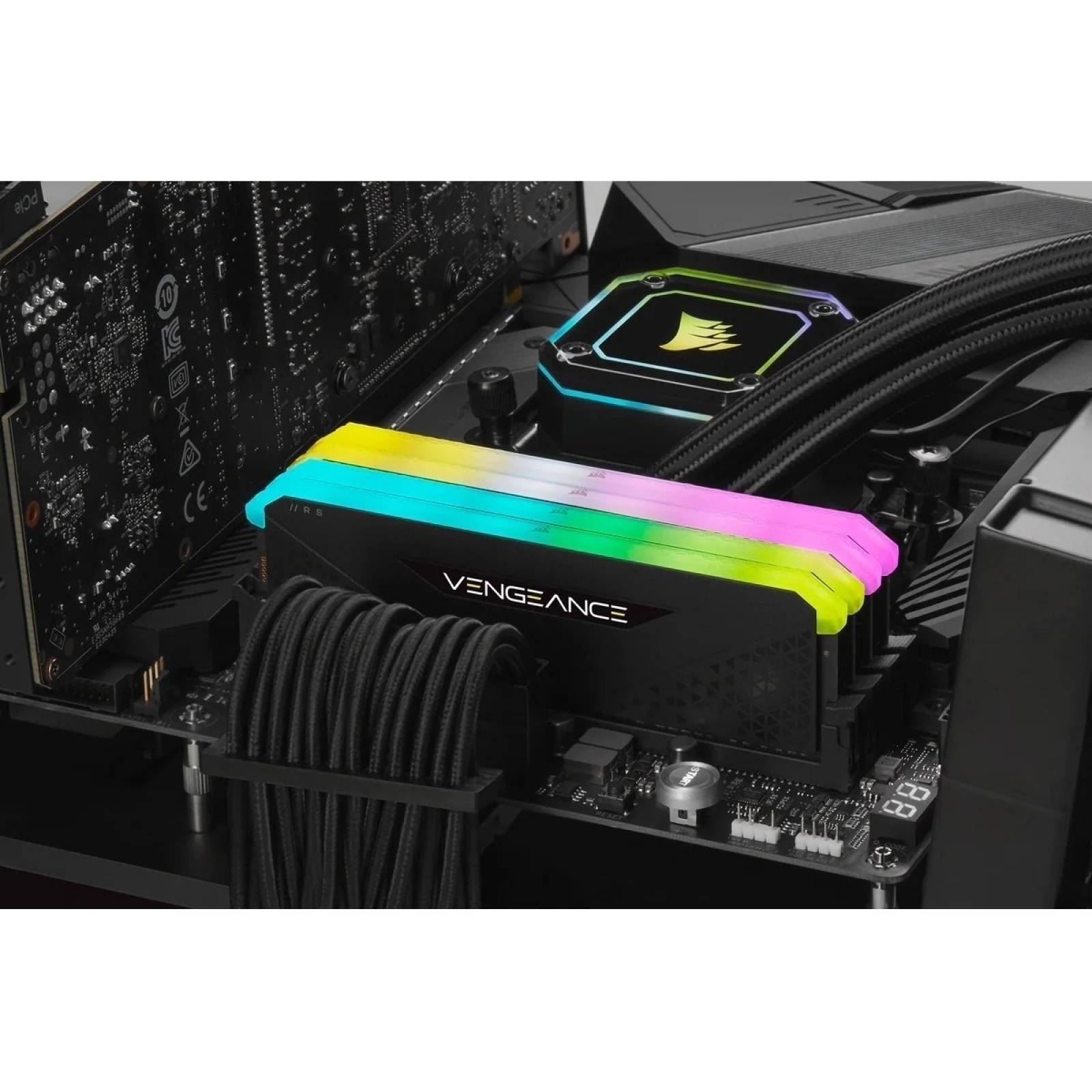Memoria Ddr4 Corsair 16gb Vengeance Rgb Rs 2x8gb 3200mhz