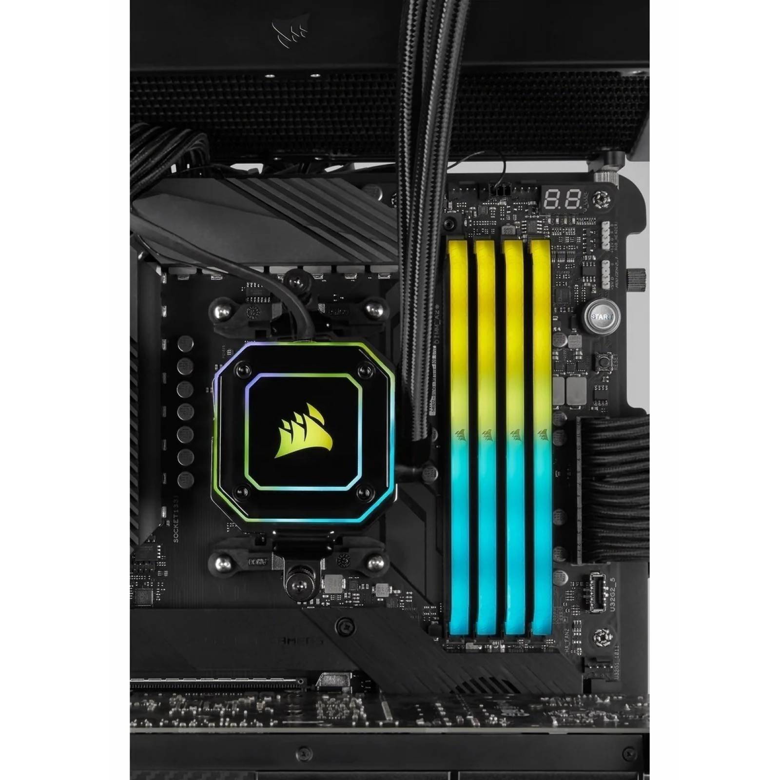 Memoria Ddr4 Corsair 16gb Vengeance Rgb Rs 2x8gb 3200mhz