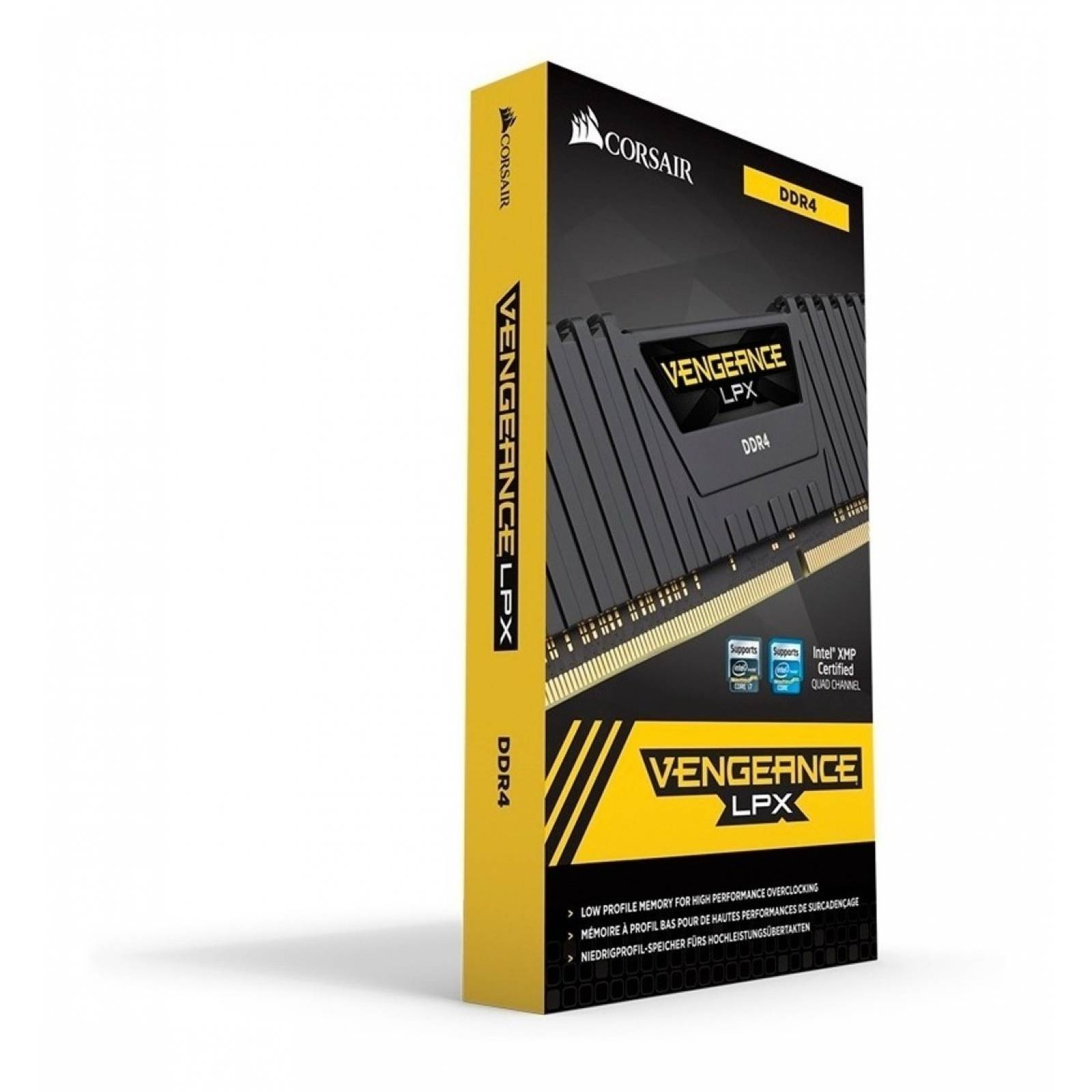 Memoria Ram Pc Escritorio Ddr4 16gb Corsair Vengeance Lpx /v