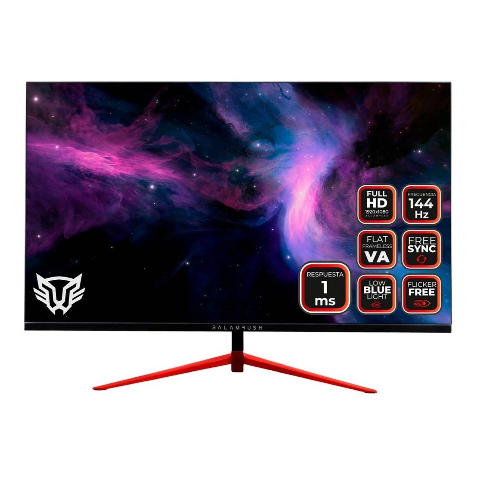 Monitor Gamer Balam Rush 27 Pulgadas Mtx27 1ms 144hz Full Hd