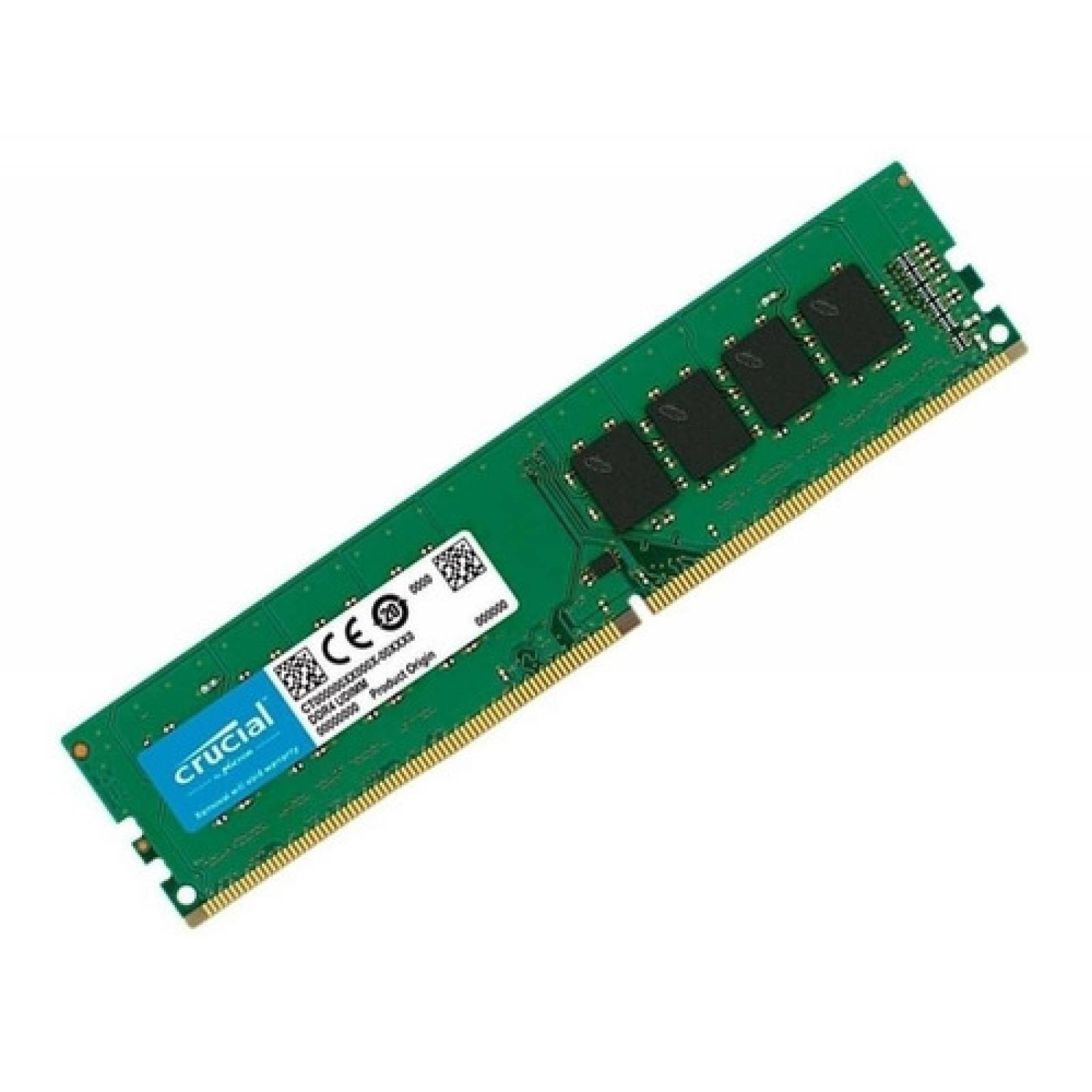 Memoria Ram Basics Color Verde  8gb 1 Crucial Cb8gu2666