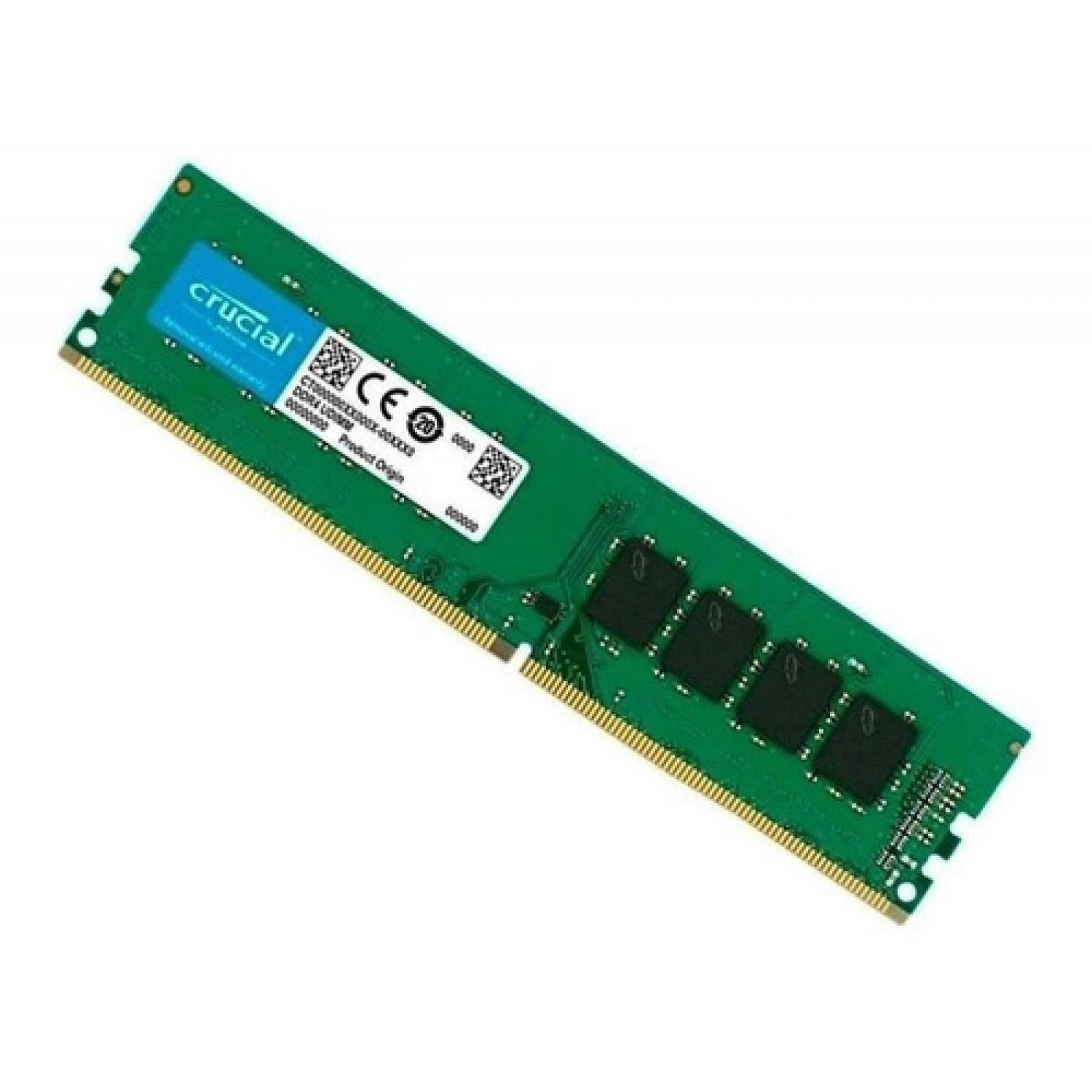 Memoria Ram Basics Color Verde  8gb 1 Crucial Cb8gu2666