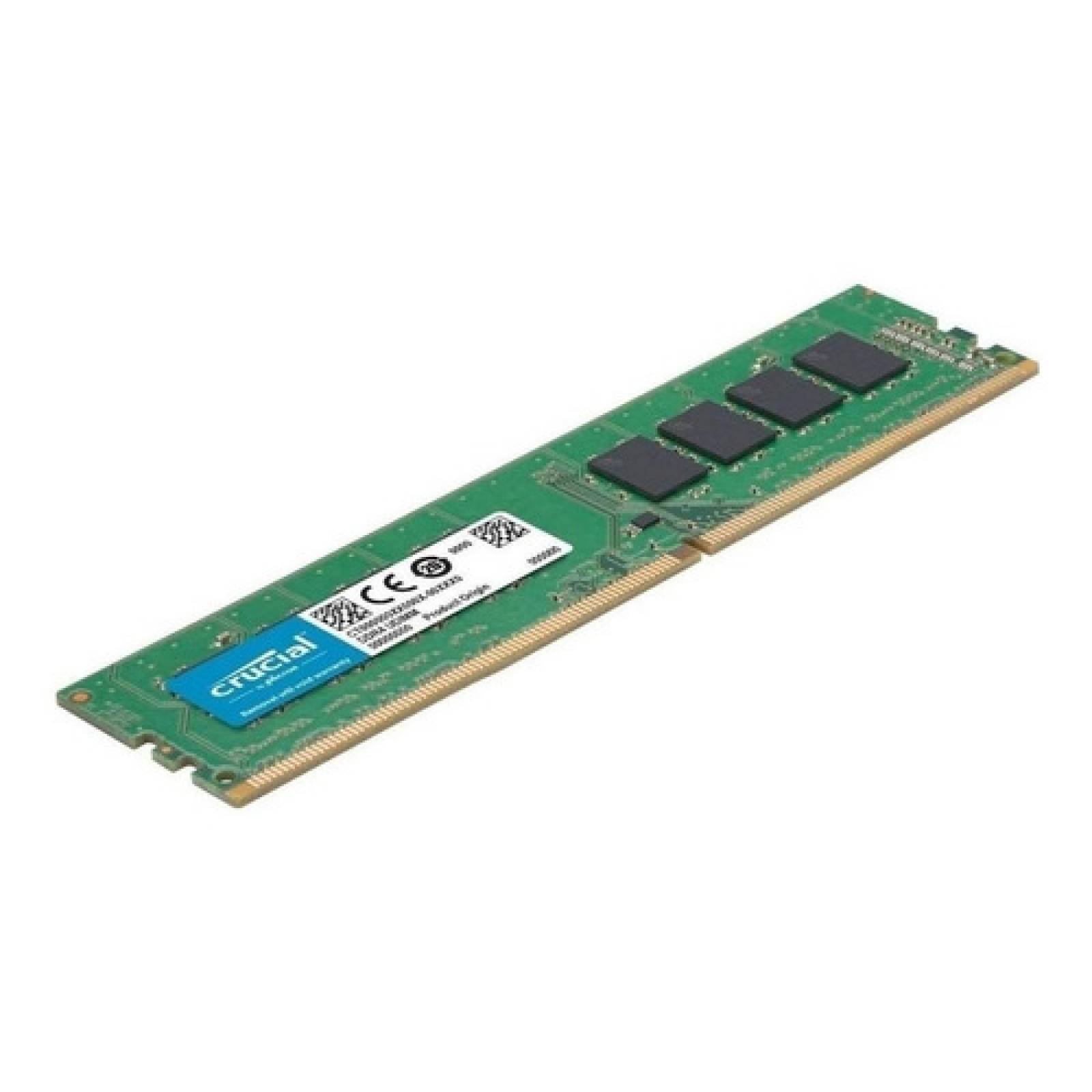 Memoria Ram Basics Color Verde  8gb 1 Crucial Cb8gu2666