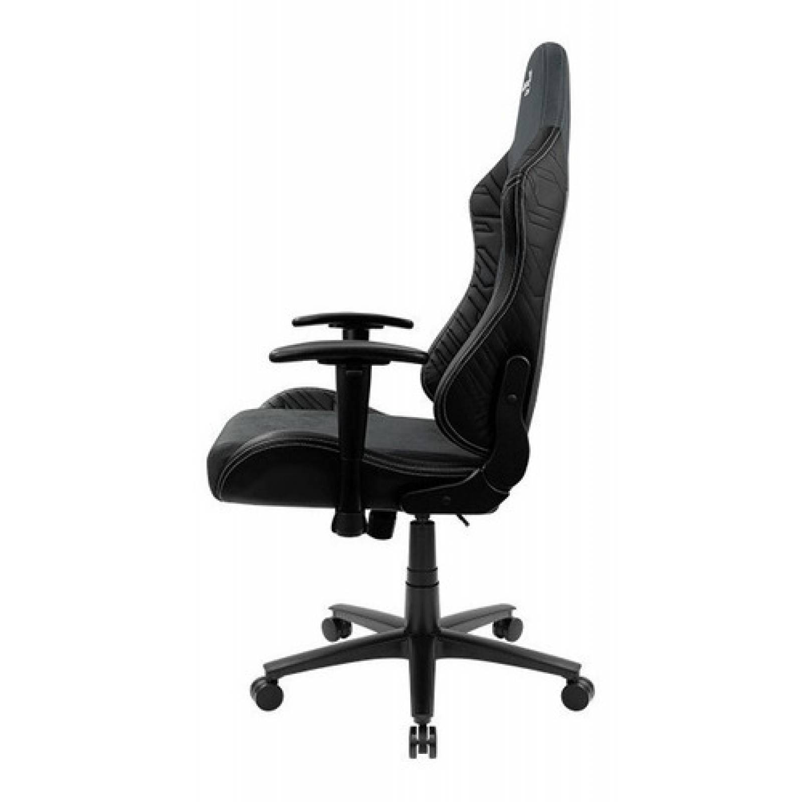 Aerocool Silla Gamer Knight Aerosuede, 150kg, Negro/azul