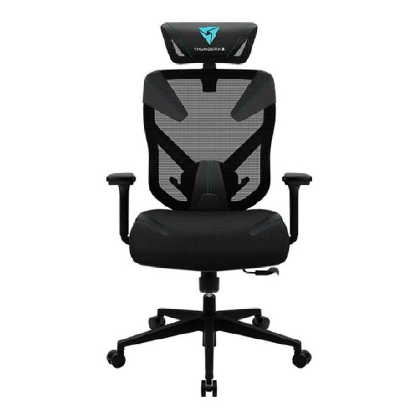 Thunderx3 Silla Gamer Yama 3, 125kg, Negro/cyan