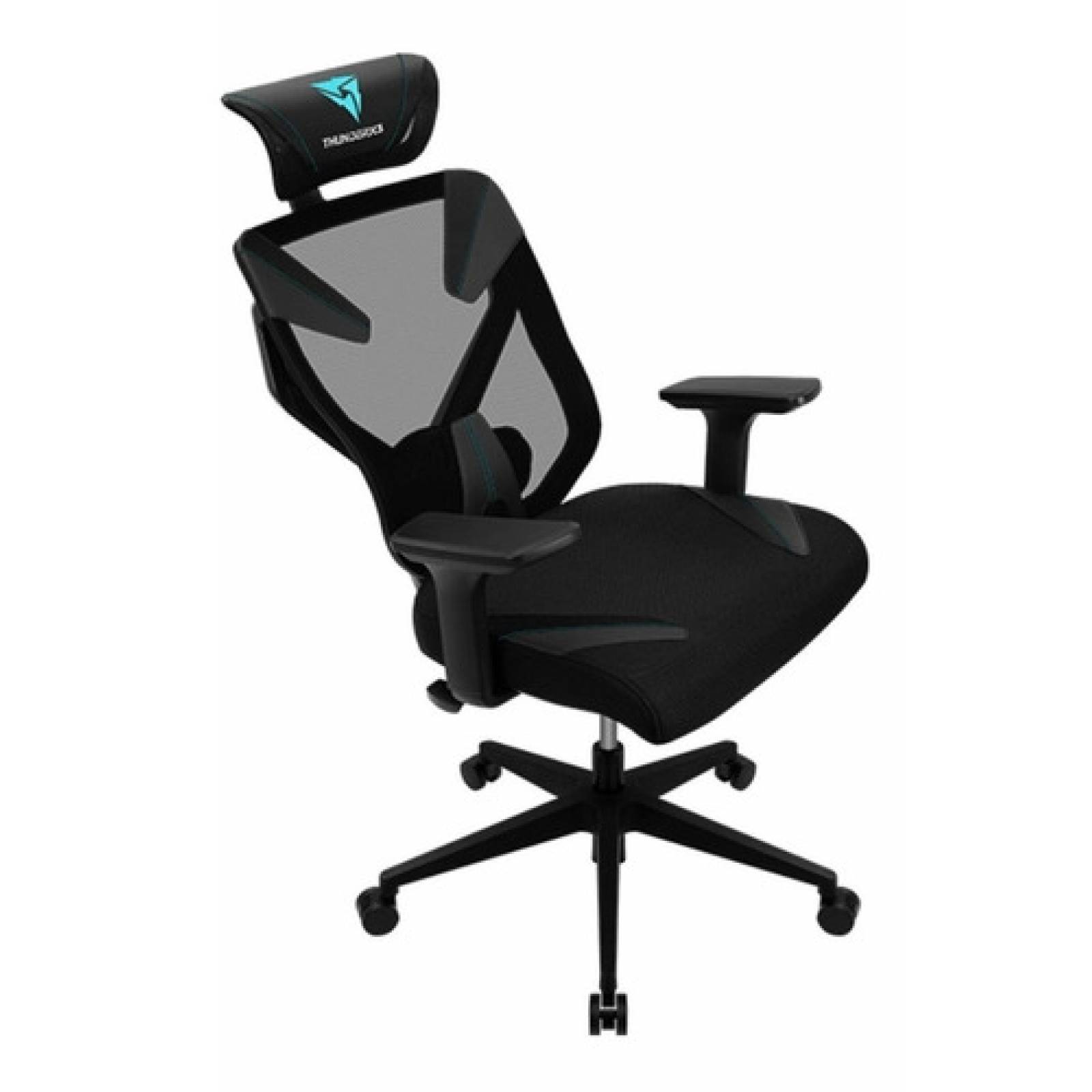 Thunderx3 Silla Gamer Yama 3, 125kg, Negro/cyan