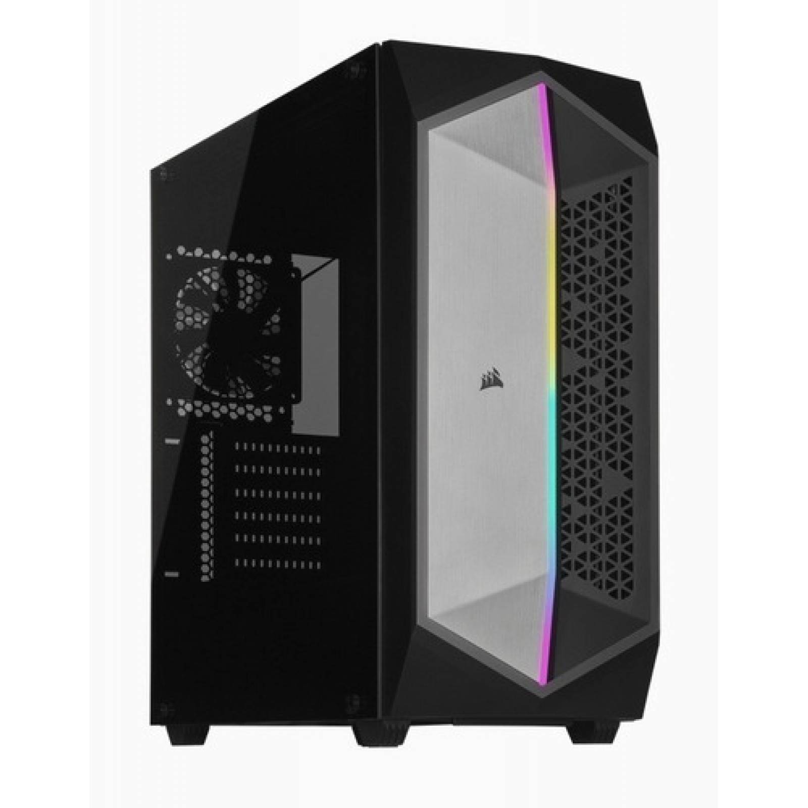 Gabinete Corsair 470t Con Ventana Rgb Midi-tower Atx/micro