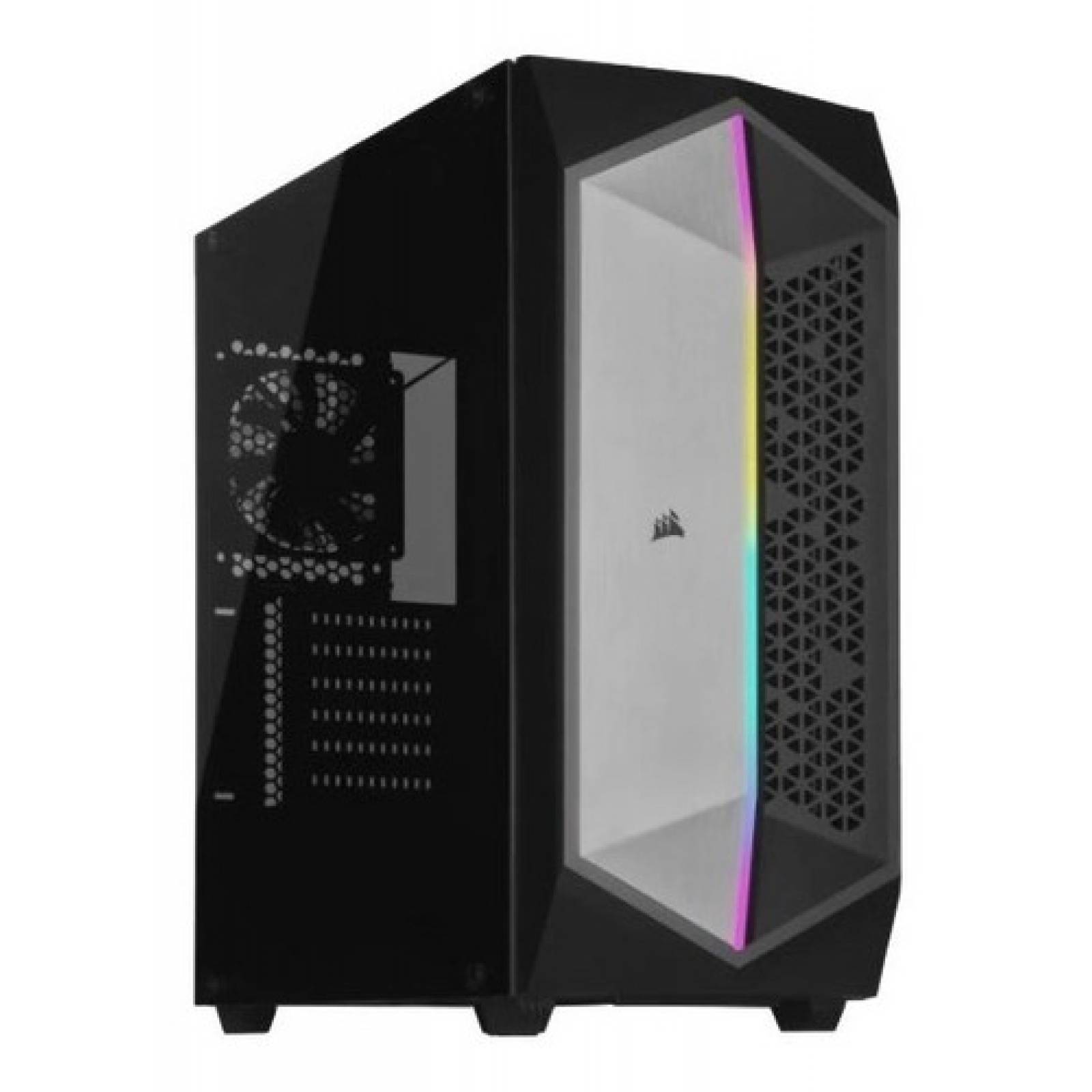 Gabinete Corsair 470t Con Ventana Rgb Midi-tower Atx/micro