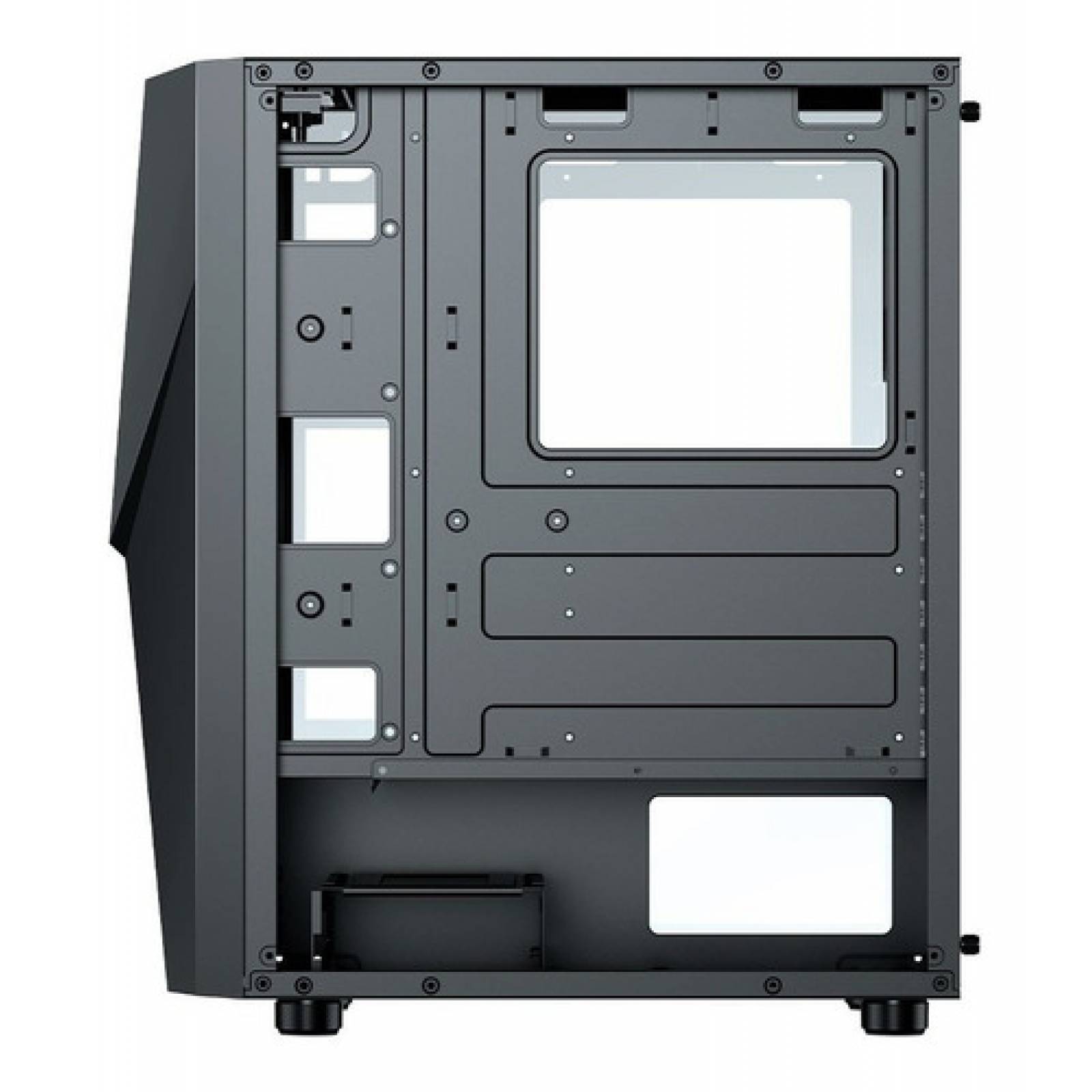 Gabinete Gamer Yaguaret Infinity Rgb Atx Usb 3.0