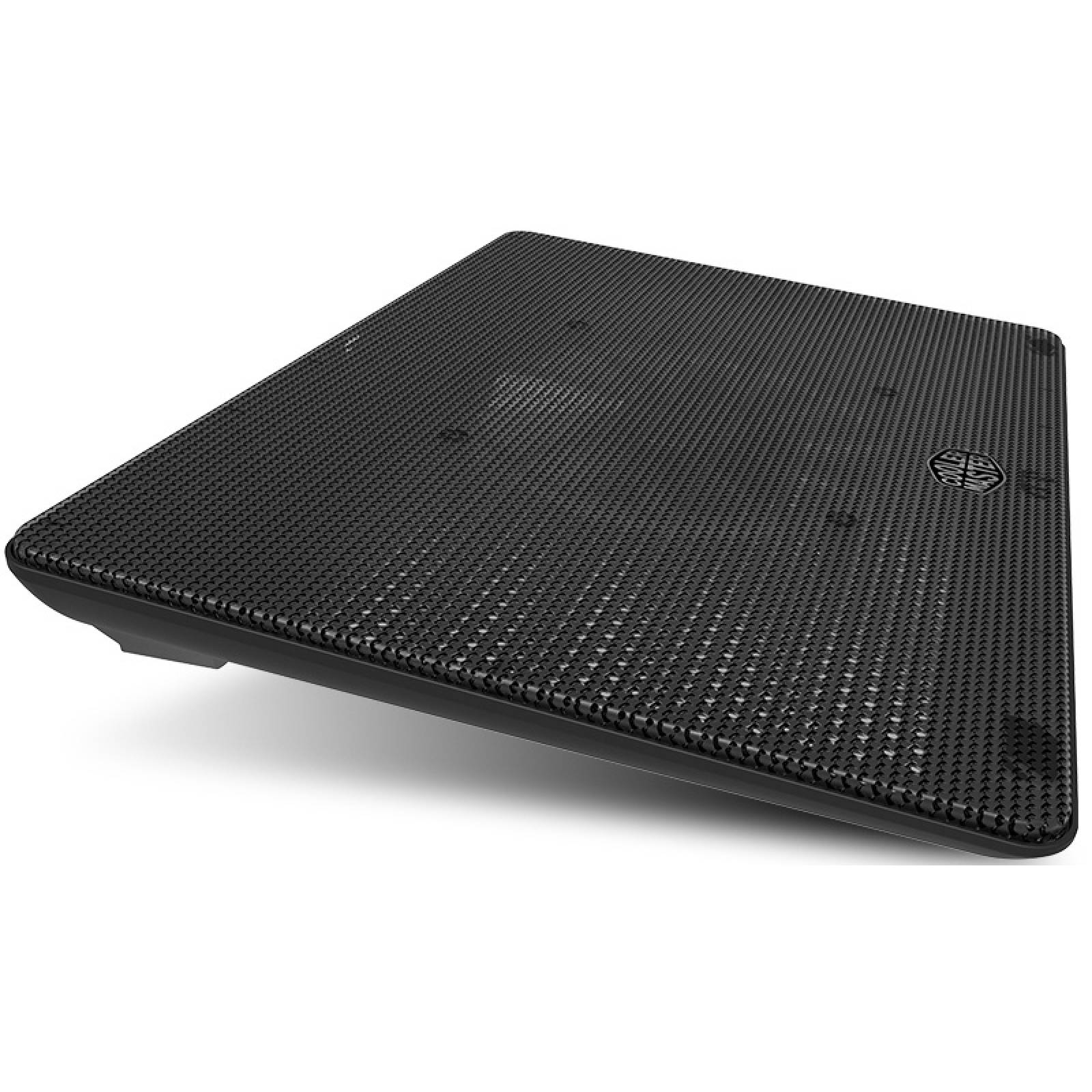 Cooler Master Base Enfriadora NotePal L2 para Laptops 17'', con 1 Ventilador de 1000RPM, Negro