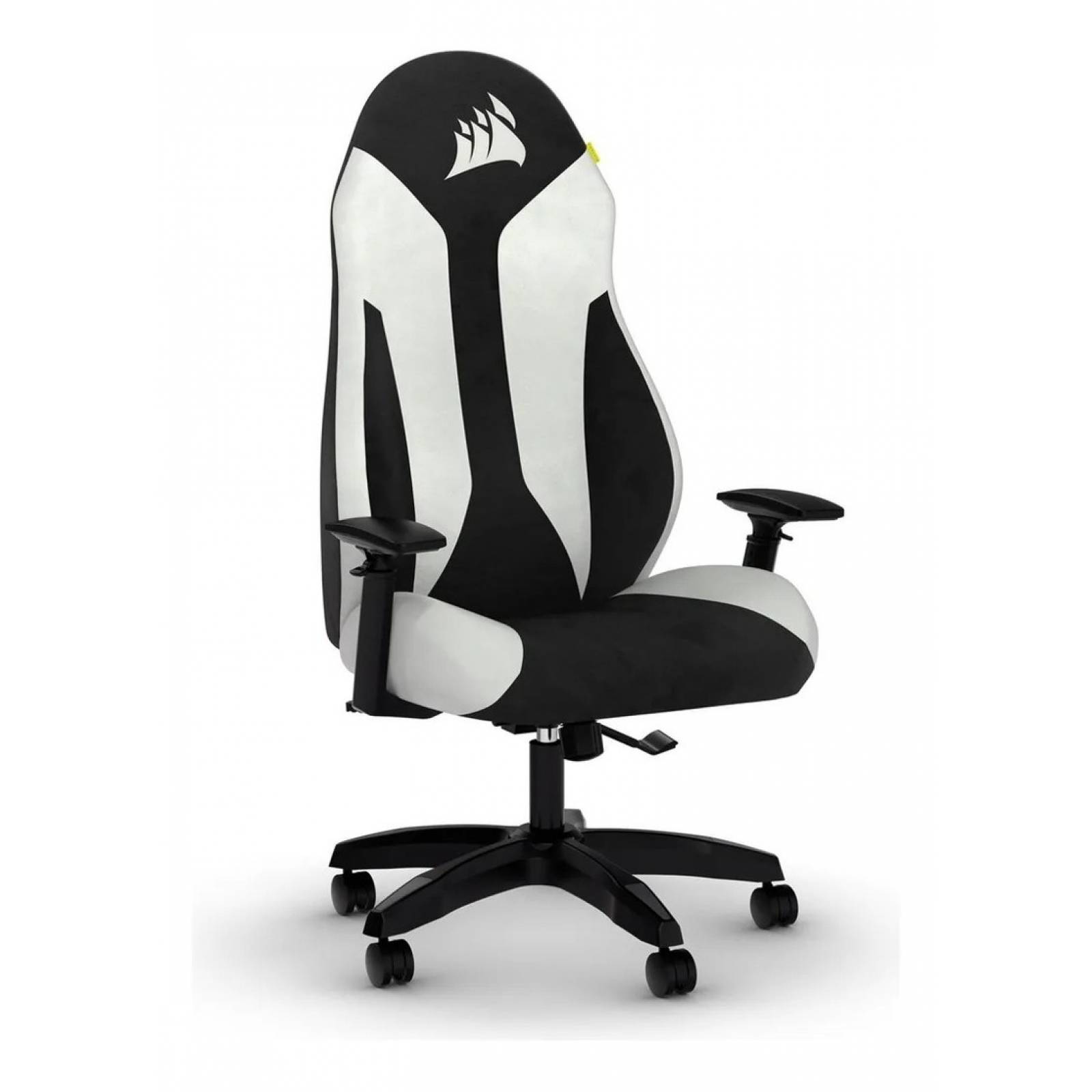 Corsair Silla Gamer Tc60, Hasta 120kg, Negro/blanco