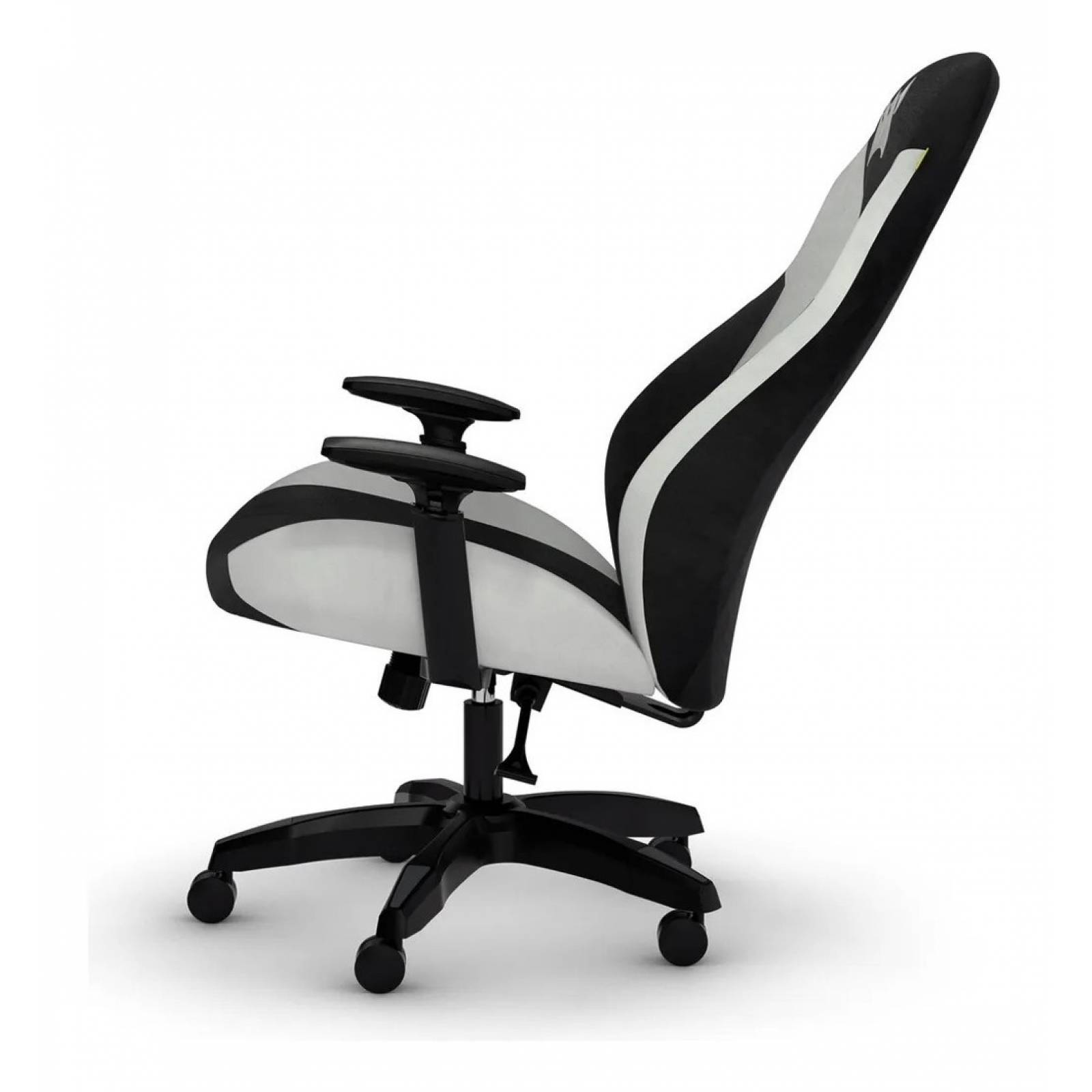 Corsair Silla Gamer Tc60, Hasta 120kg, Negro/blanco