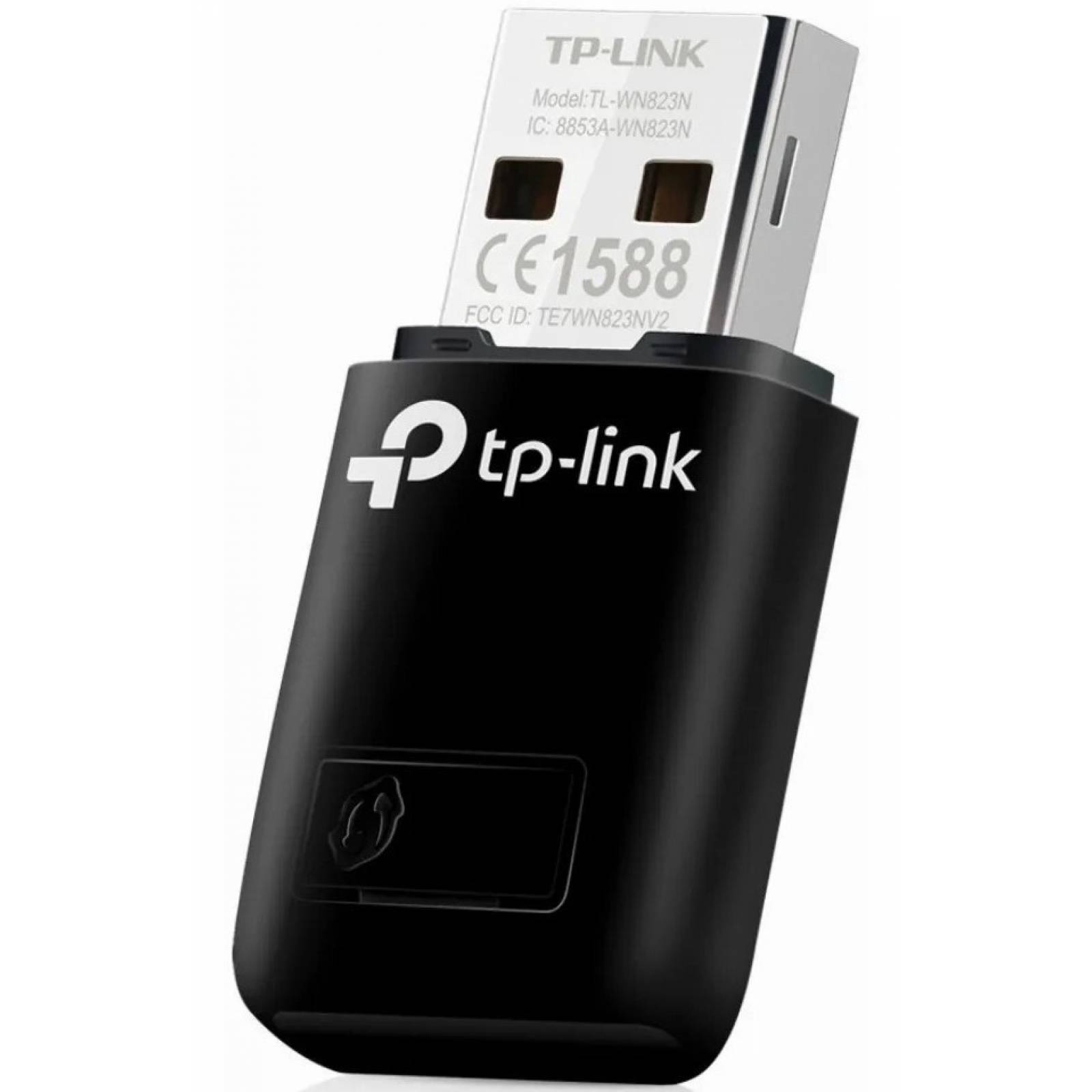 Adaptador Mini De Red Wifi Usb Tp-link Tl-wn823n 300 Mbps