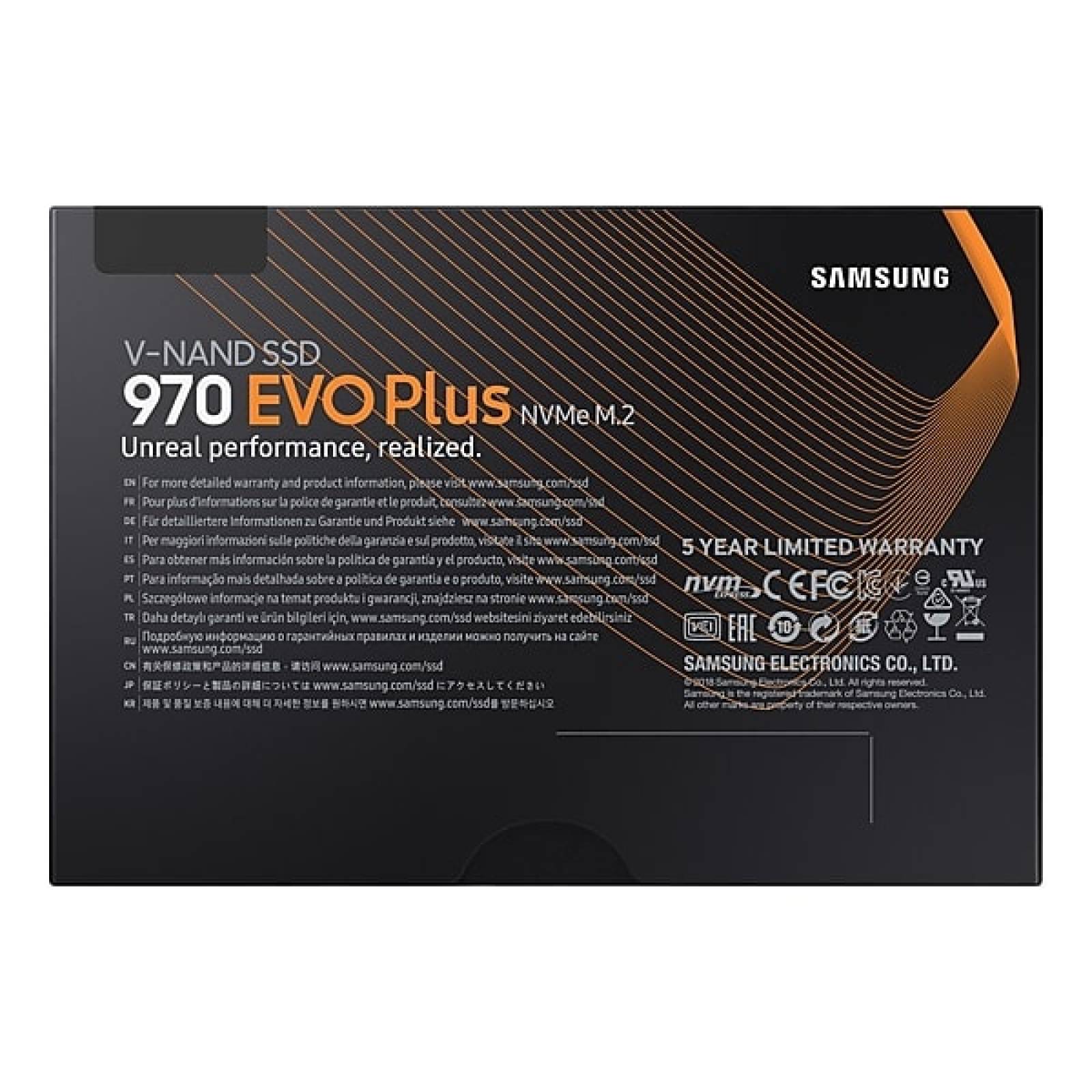Samsung 970  Evo Plus 1tb SSD M.2 2280