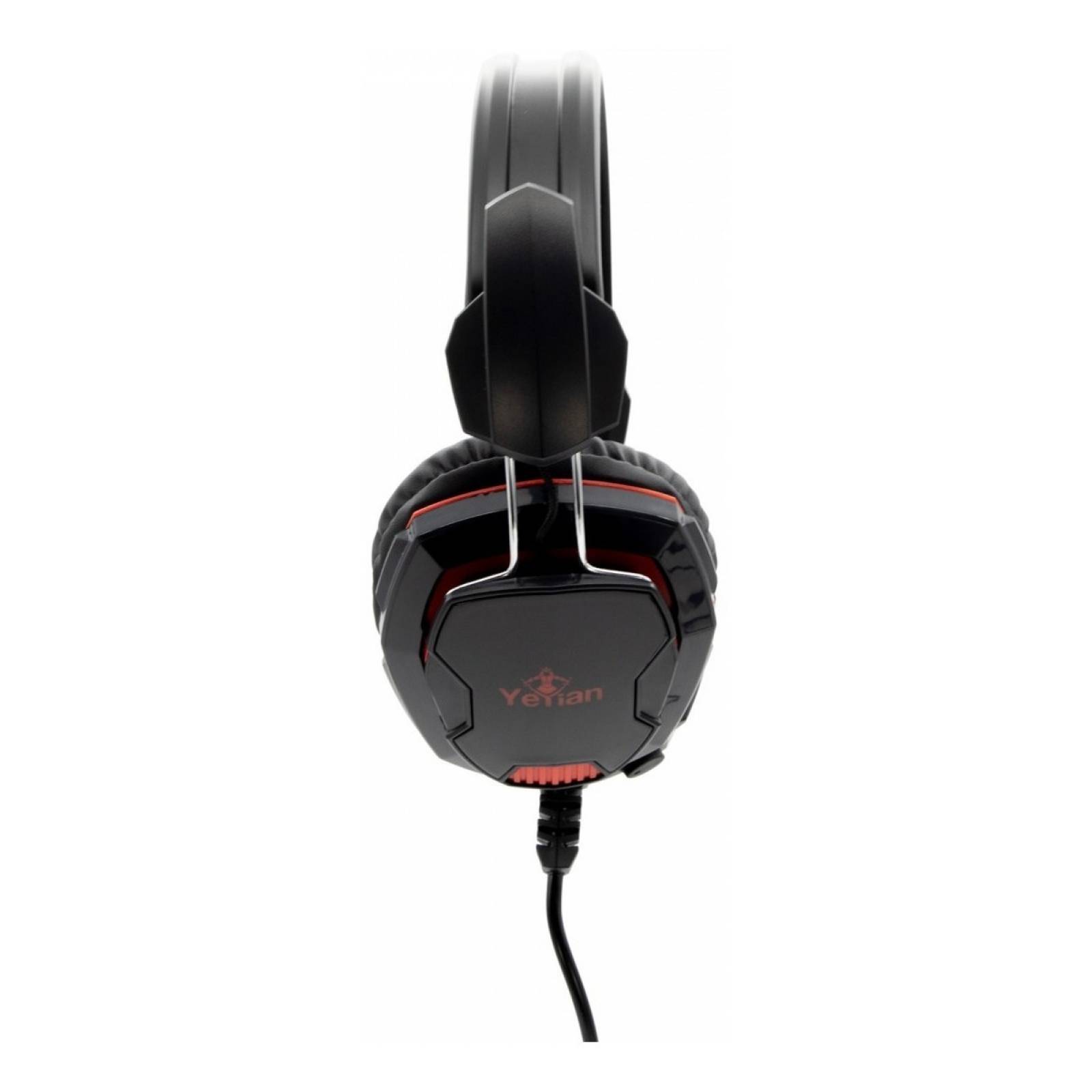 Diadema Gamer Yeyian Tempest 2000, Negro/rojo (yh2000)