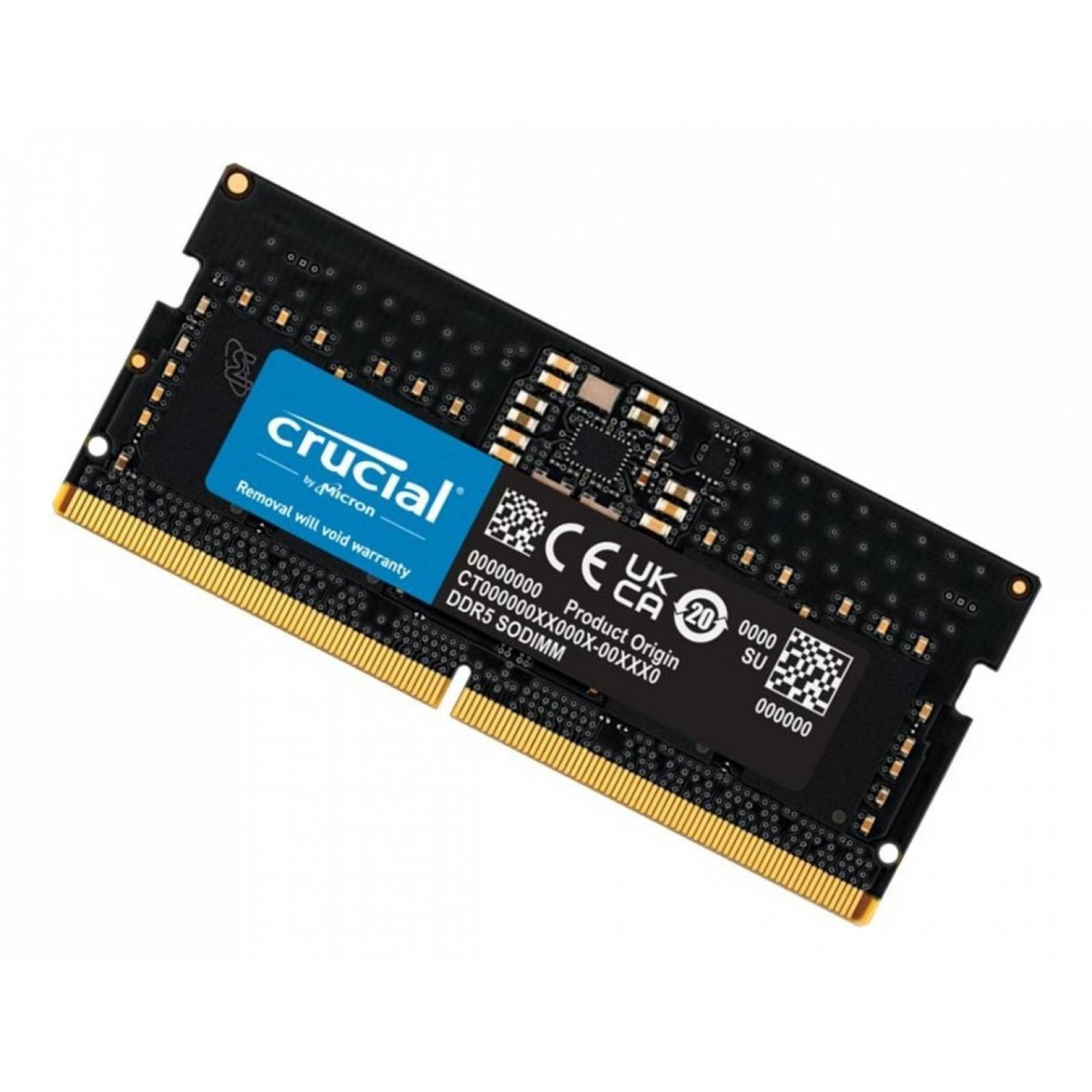 Memoria Ram Crucial 8gb Ddr5 4800mhz Cl40 Sodimm - Laptop