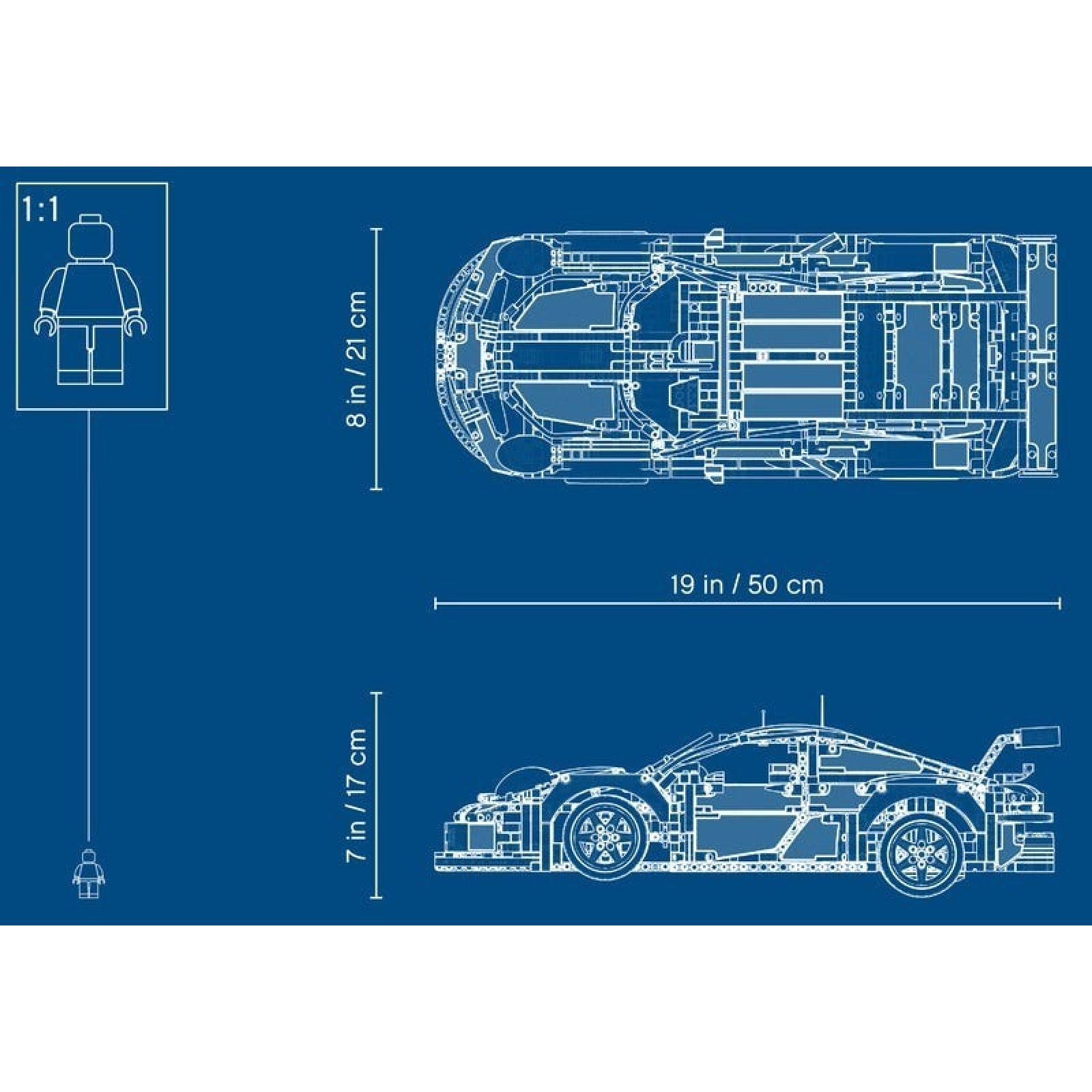 Lego Technic 42096 Porsche 911 Rsr