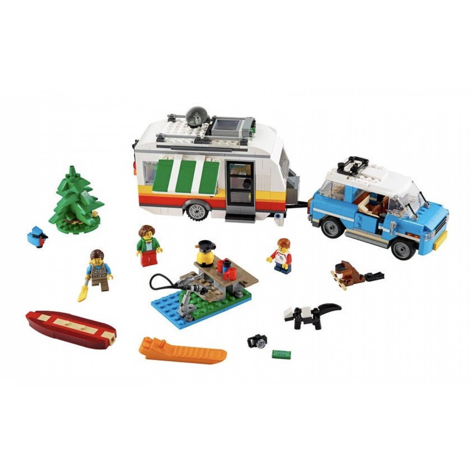 Lego 31108 Vacaciones Familiares En Caravana Creator 3 En 1