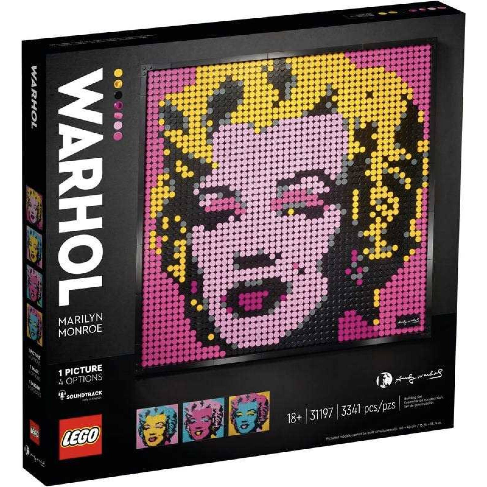 Lego 31197 Andy Warhol's Marilyn Monroe