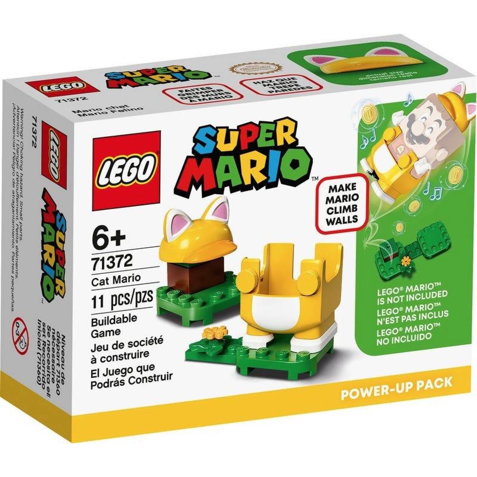 Lego 71372 Pack Potenciador: Mario Felino Super Mario