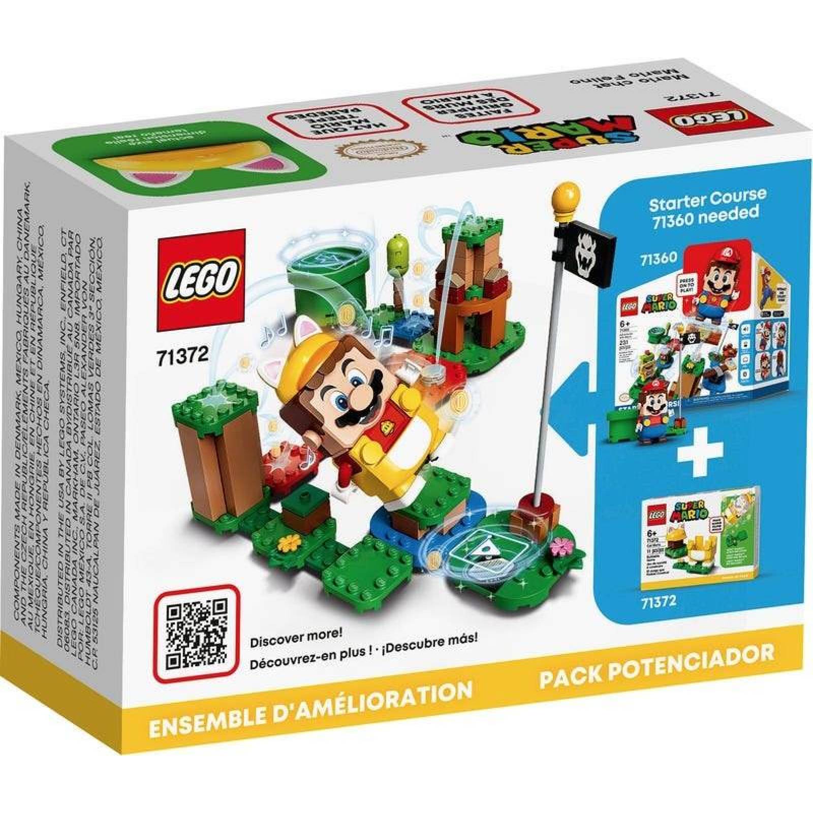 Lego 71372 Pack Potenciador: Mario Felino Super Mario