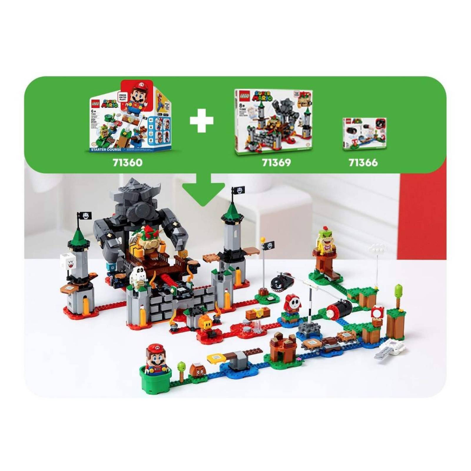Lego 71365 Set Expansión: Superderrape De La Planta Piraña