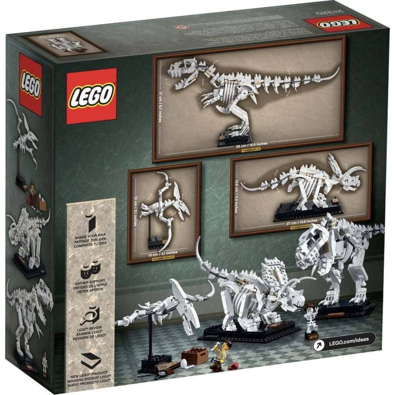 Lego 21320 Fósiles De Dinosaurio