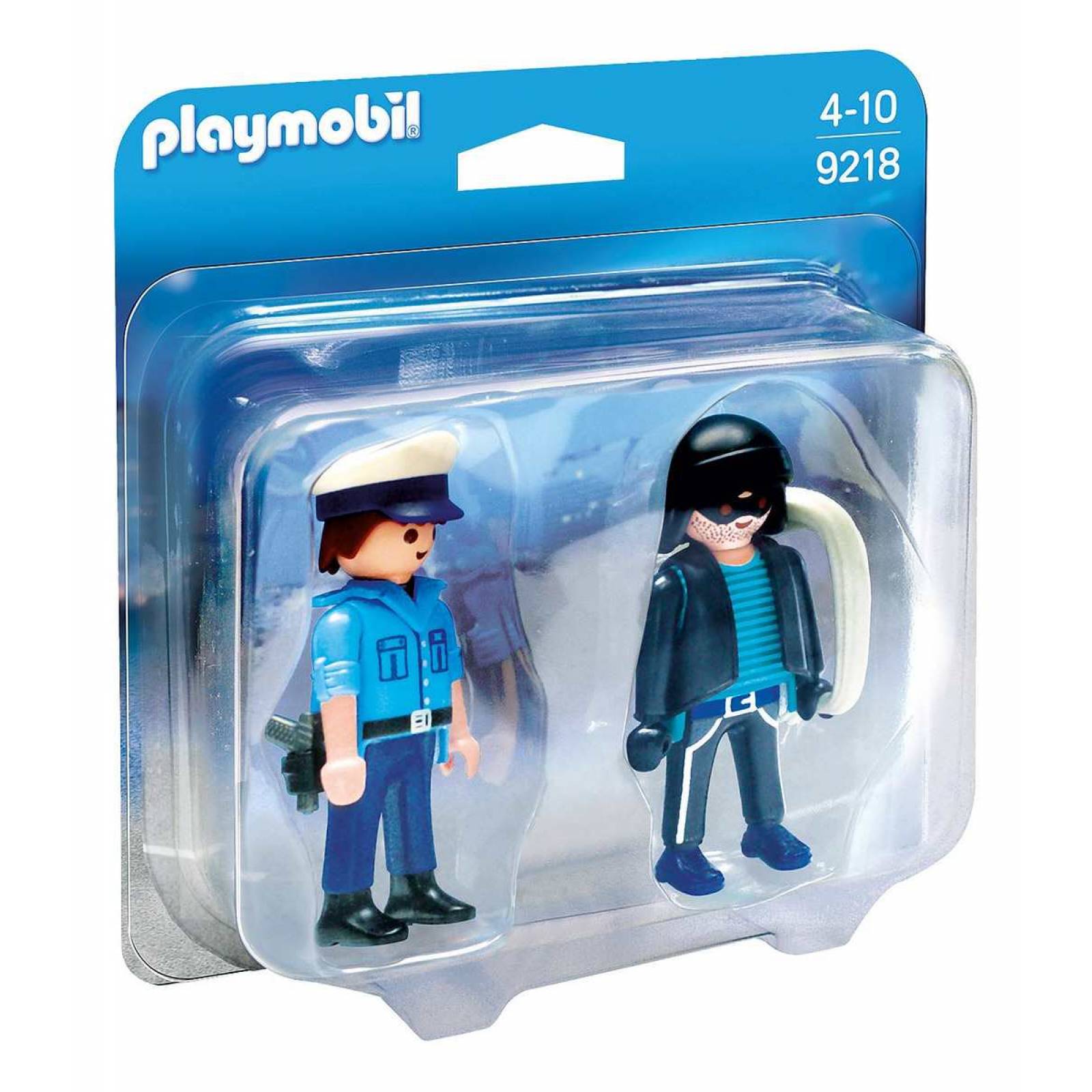 Playmobil 9218 Duo Pack Policía Y Ladrón