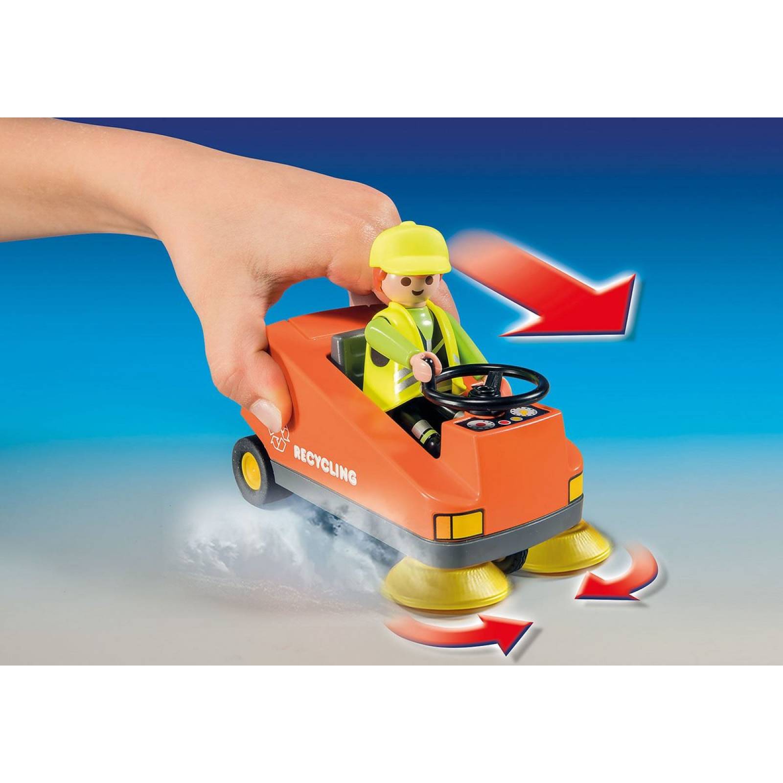 Playmobil 70203 Vehículo De Limpieza