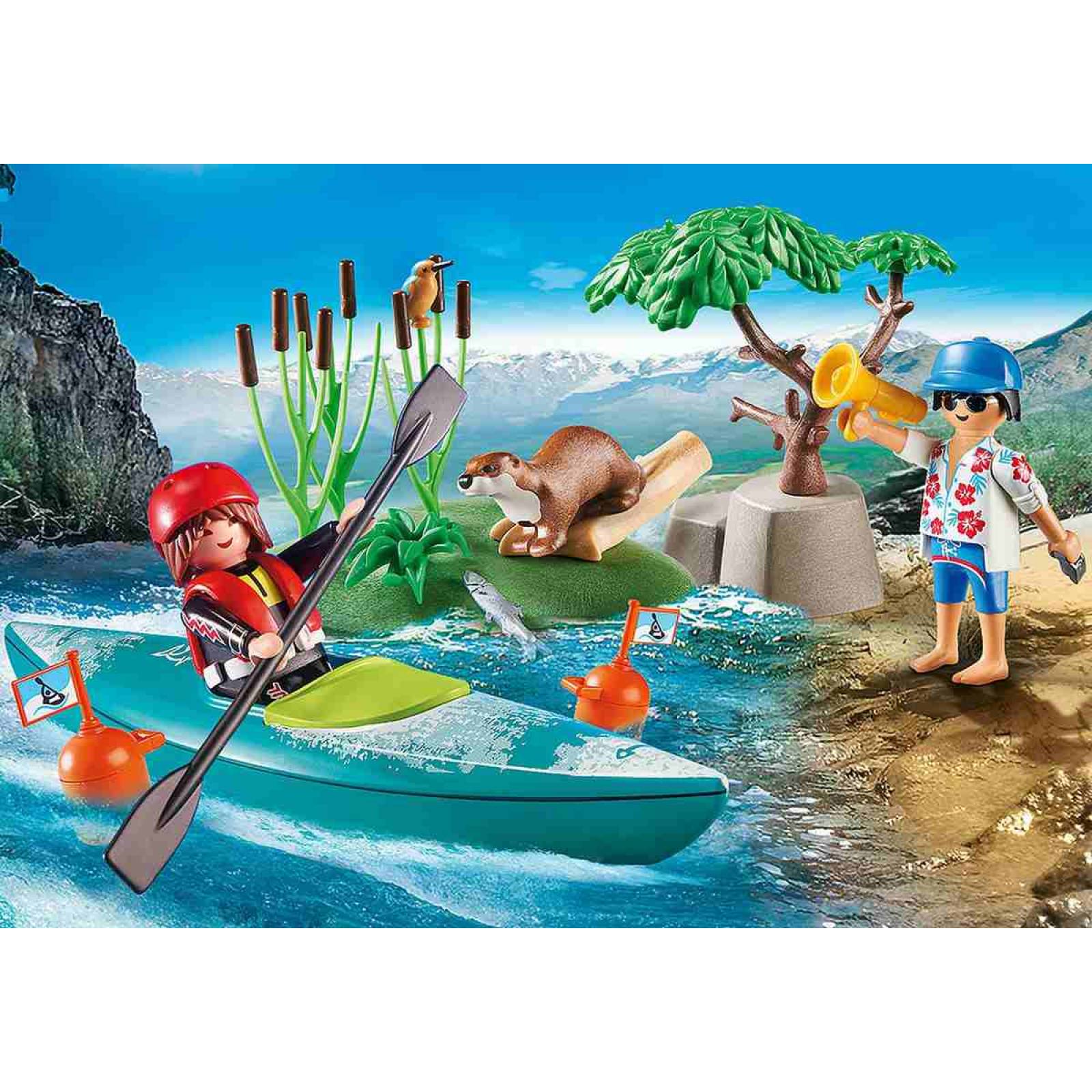 Playmobil 70035 Starterpack Aventura En Canoa