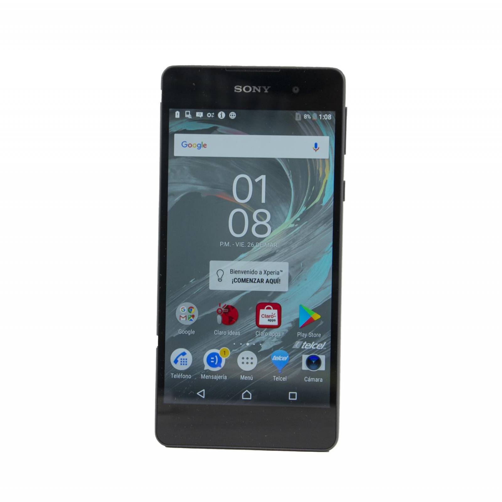 Celular Sony Xperia E5 1.5GB RAM 16GB 5" F3313 TELCEL REACONDICIONADO Clase B Gris