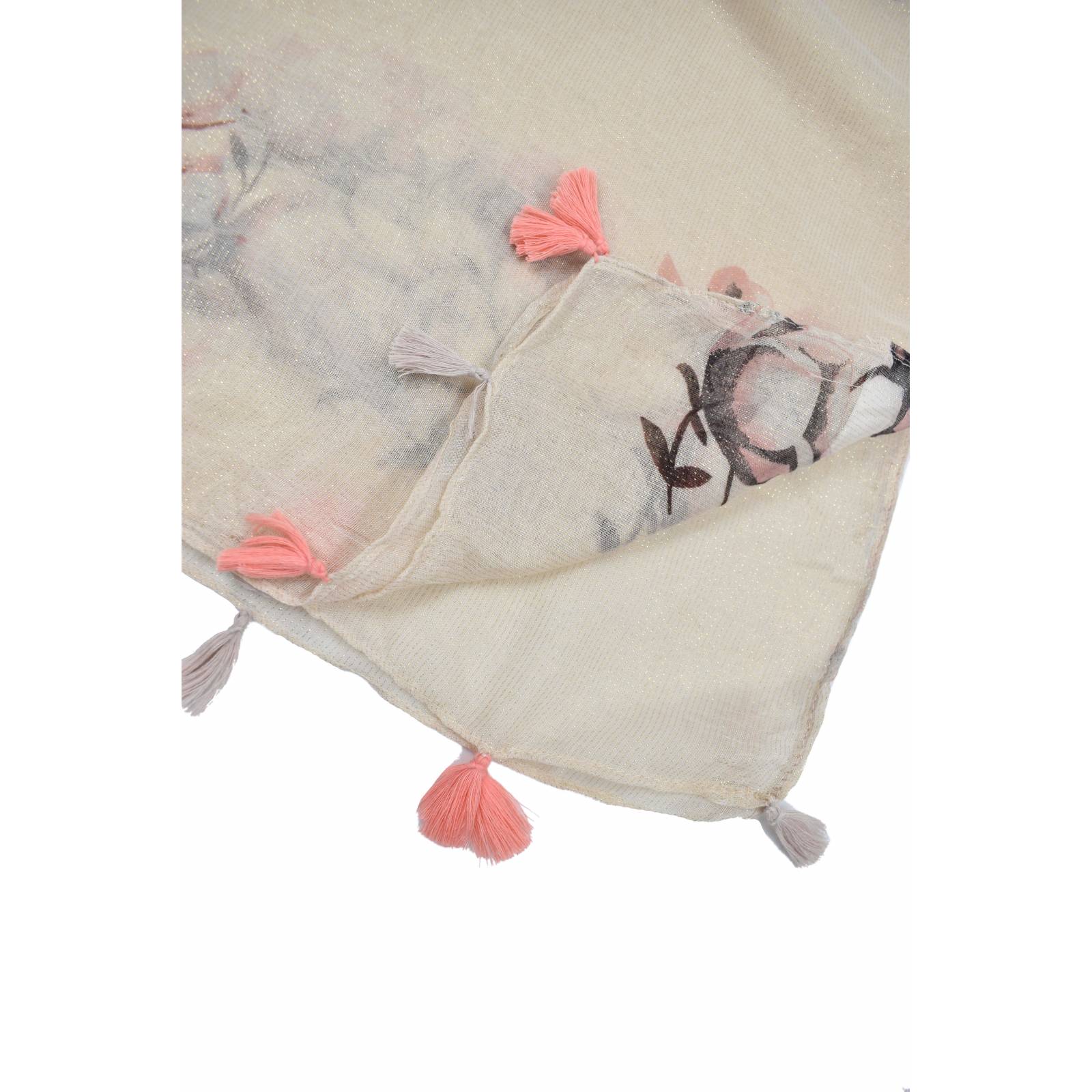 ADORN, Pashmina para mujer, print floral, suave al tacto, multicolor.