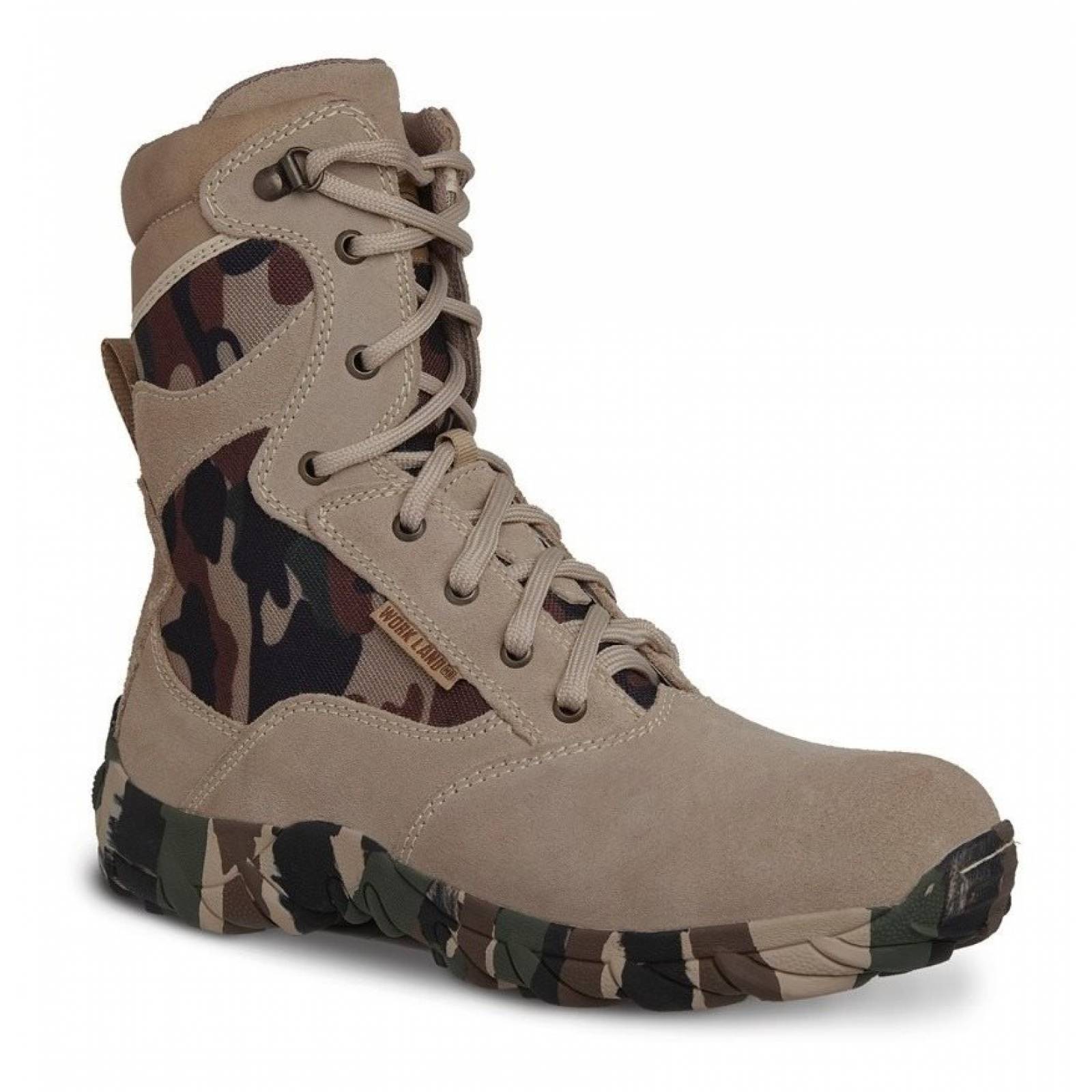 Bota Tactica Militar Hombre Camuflaje Workland 76201