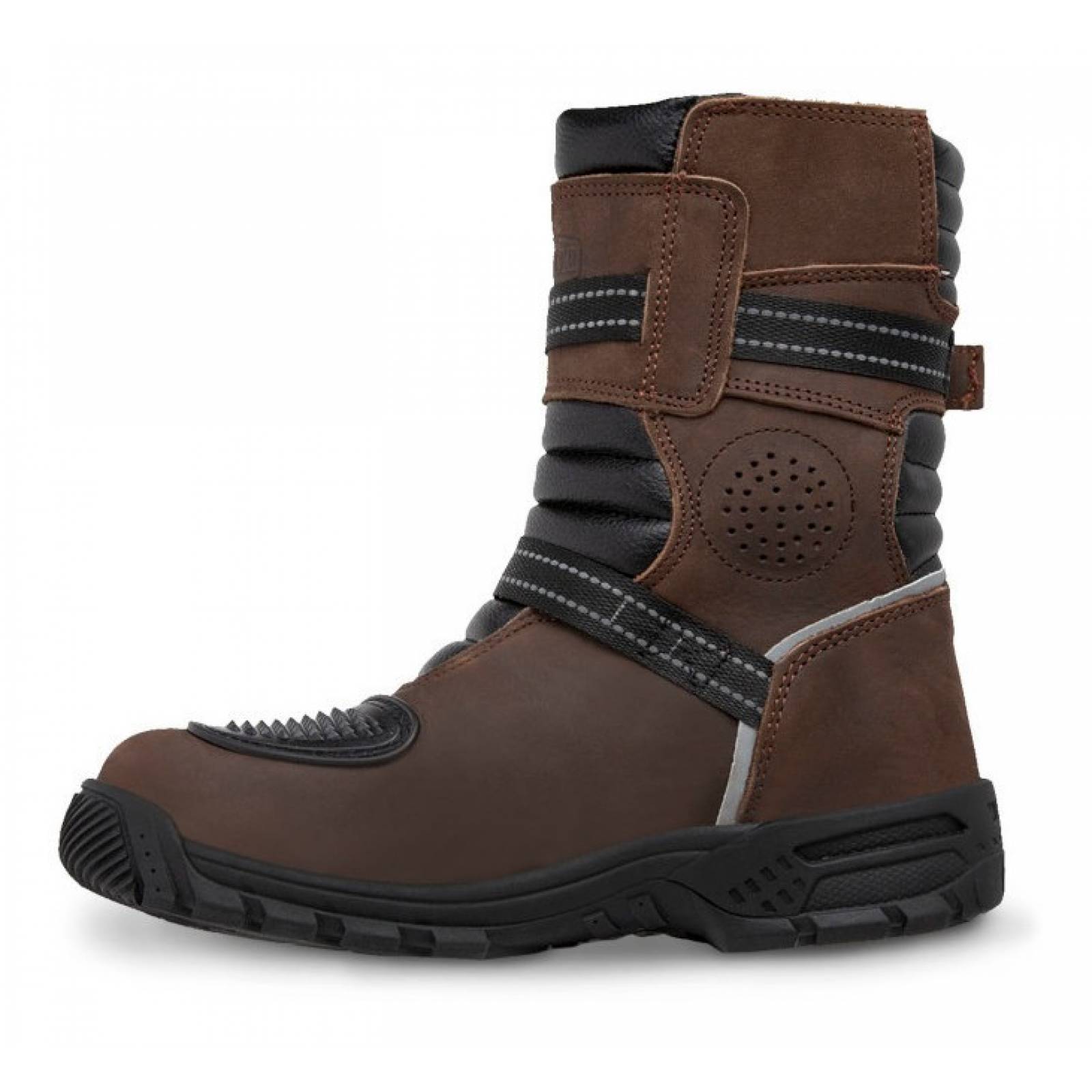 Bota Biker Motociclista Mujer Workland 78218 Café