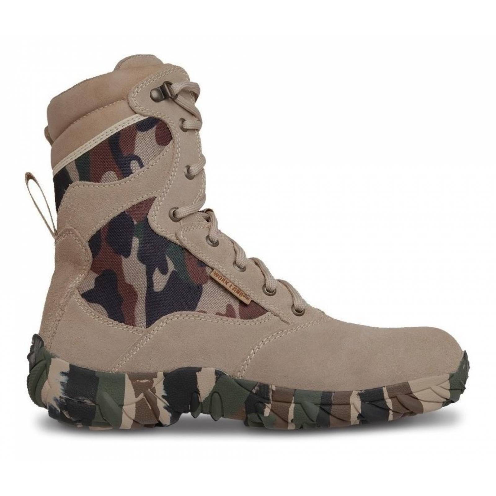 Bota Tactica Militar Hombre Camuflaje Workland 76201 