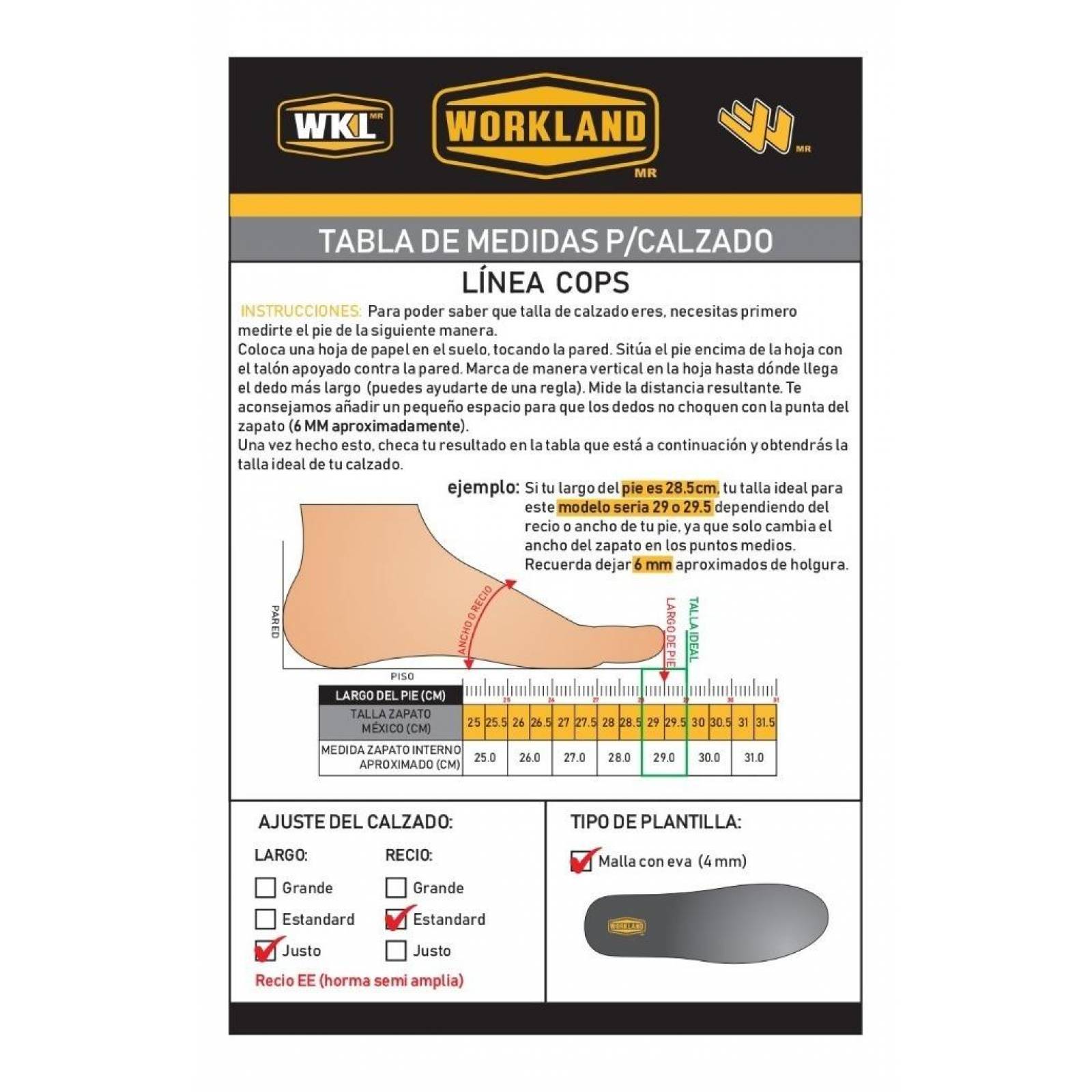 Bota De Trabajo Industrial Hombre Workland 71872 Miel 