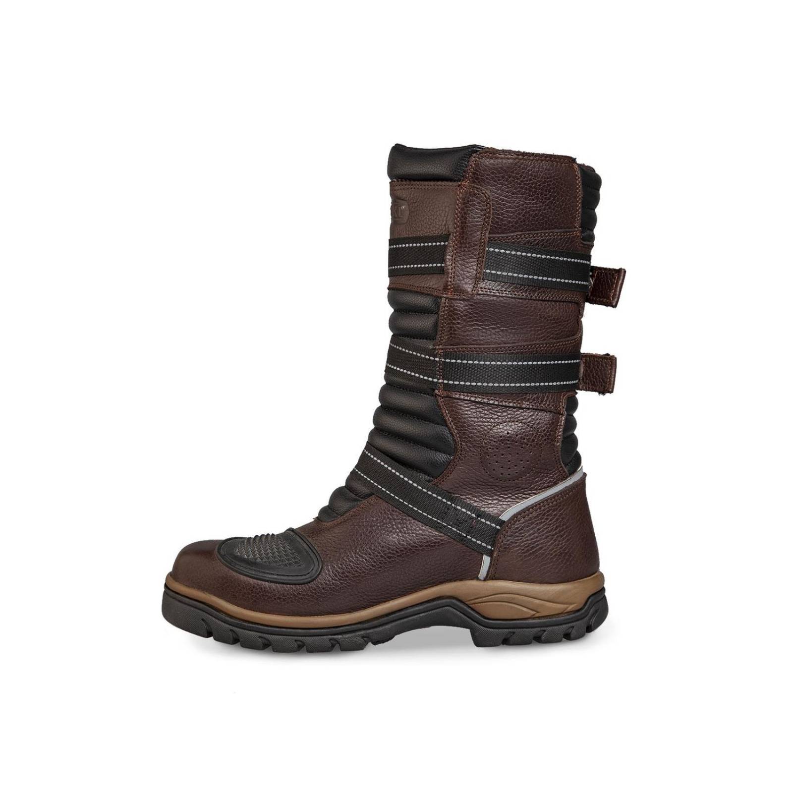 Botas Biker Motociclista de Hombre Workland 1.0 Chocolate 