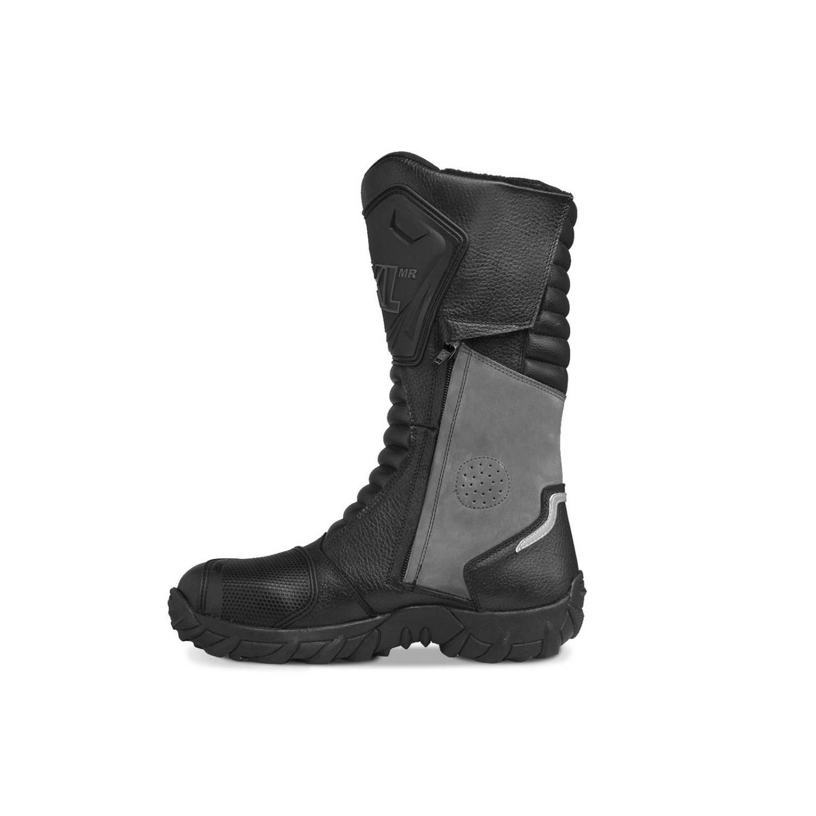 Botas Hombre Moto Biker Doble proposito Workland 76227 Gris