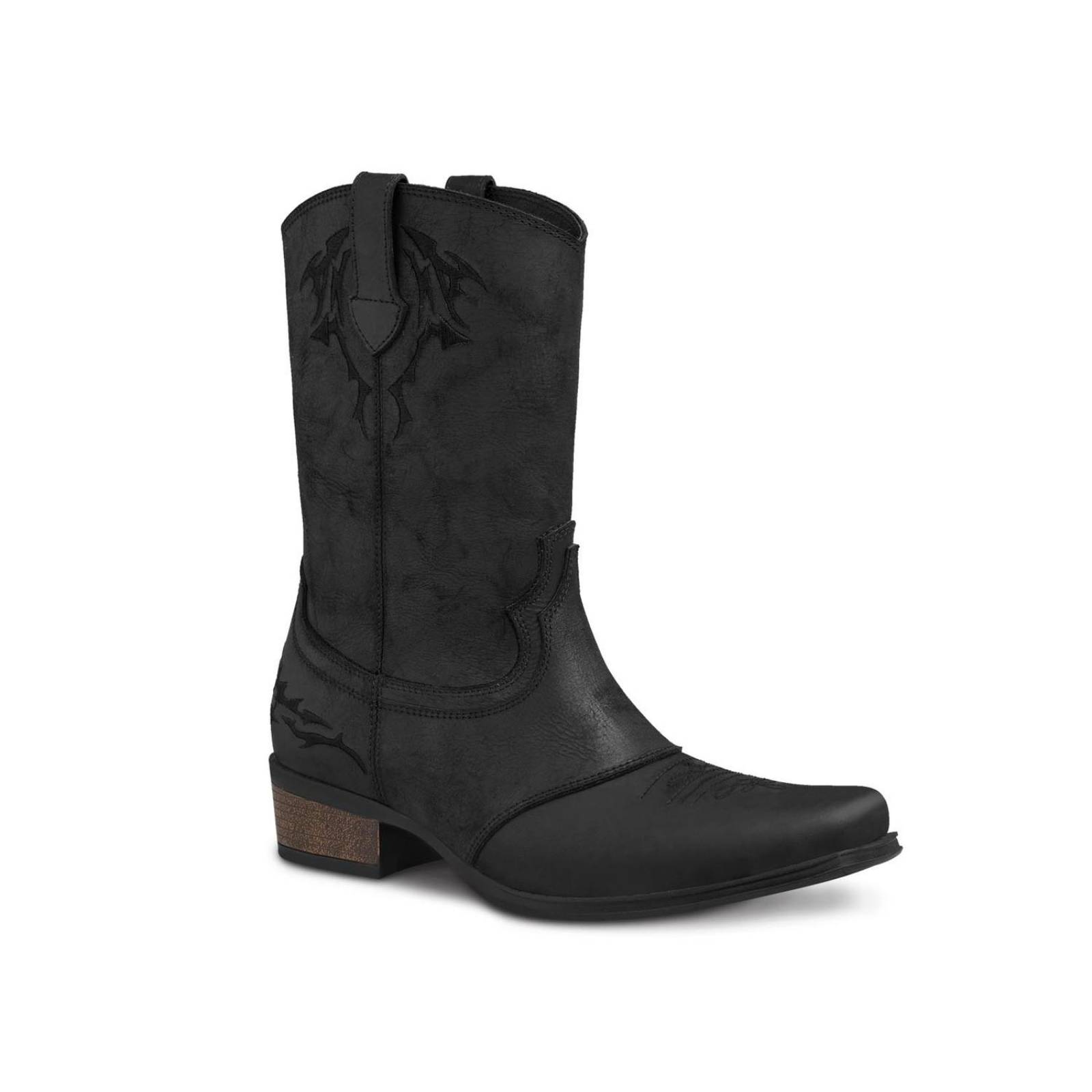 Bota hombre vaquera caballero Urban Cowboy 40709 negro