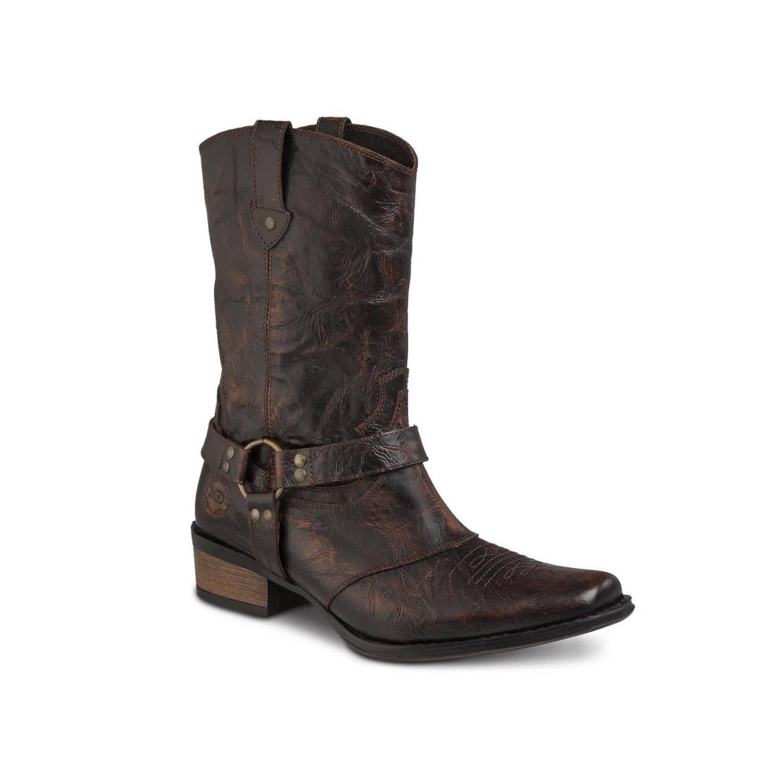 Bota hombre vaquera caballero Urban Cowboy 40707 café 
