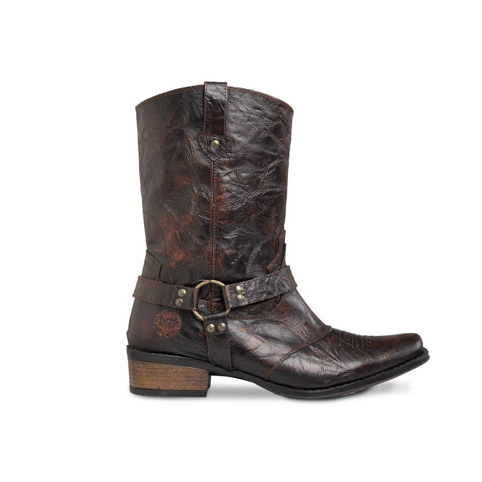 Bota hombre vaquera caballero Urban Cowboy 40707 café 