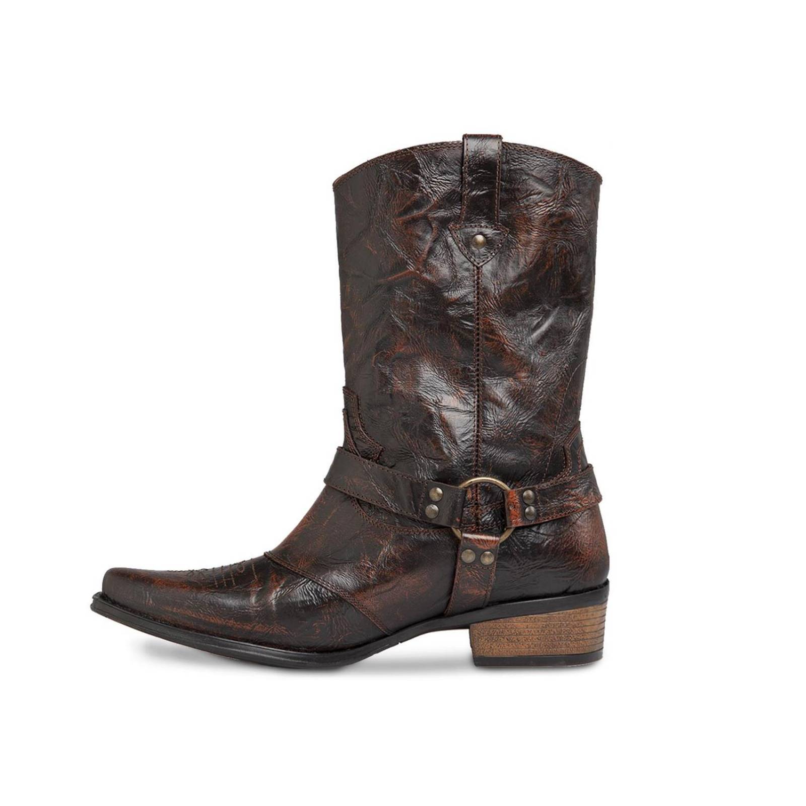 Bota hombre vaquera caballero Urban Cowboy 40707 café 