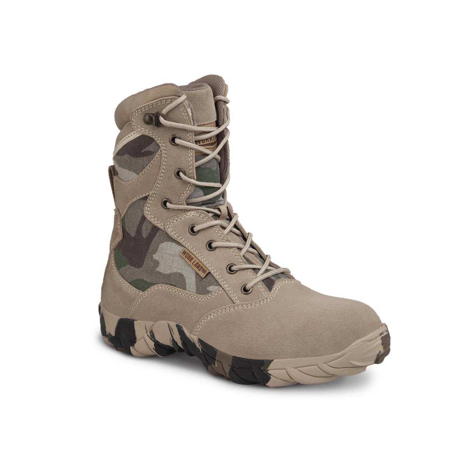 Bota Táctica Hombre Militar Caballero Workland 76201 camu 