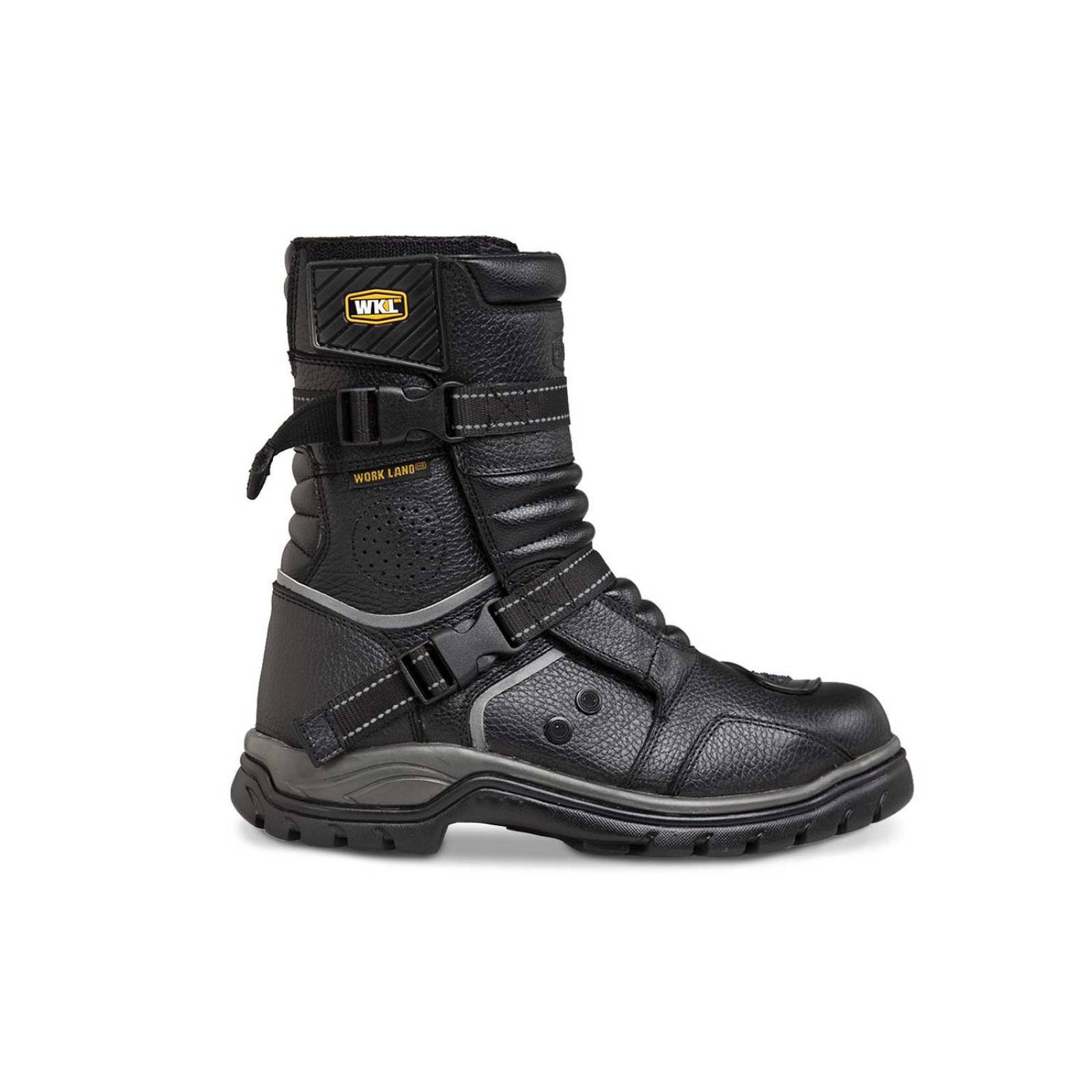 Botas Biker Moto Mujer Motociclista Workland 2.0 Negro