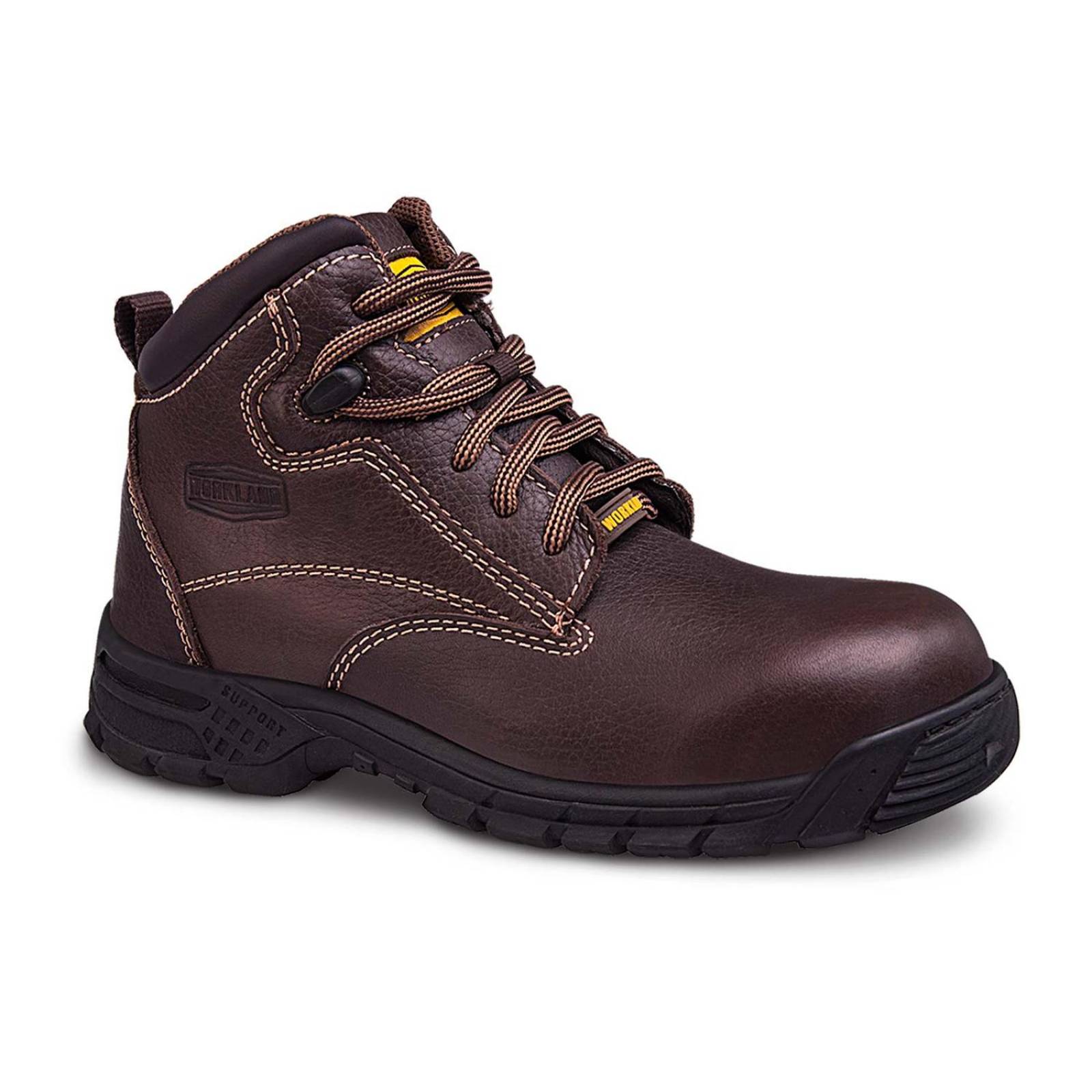 Botas seguridad mujer industrial trabajo Workland 78207 café 