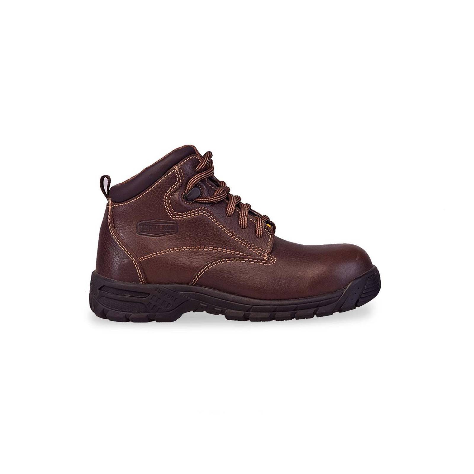 Botas seguridad mujer industrial trabajo Workland 78207 café 
