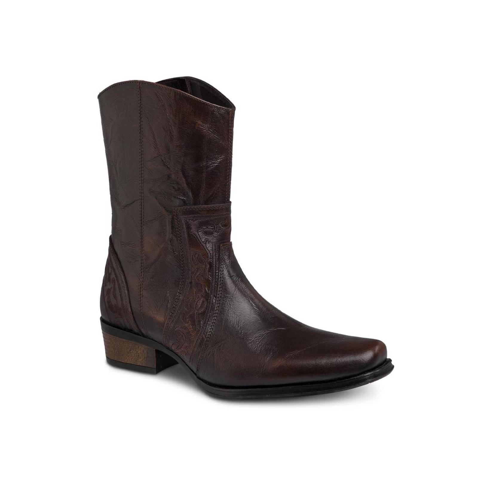 Bota Vaquera Hombre Larga Caballero Urban Cowboy 40708 Café 