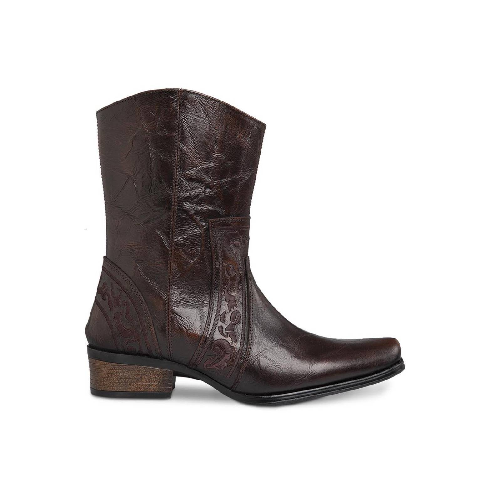 Bota Vaquera Hombre Larga Caballero Urban Cowboy 40708 Café 