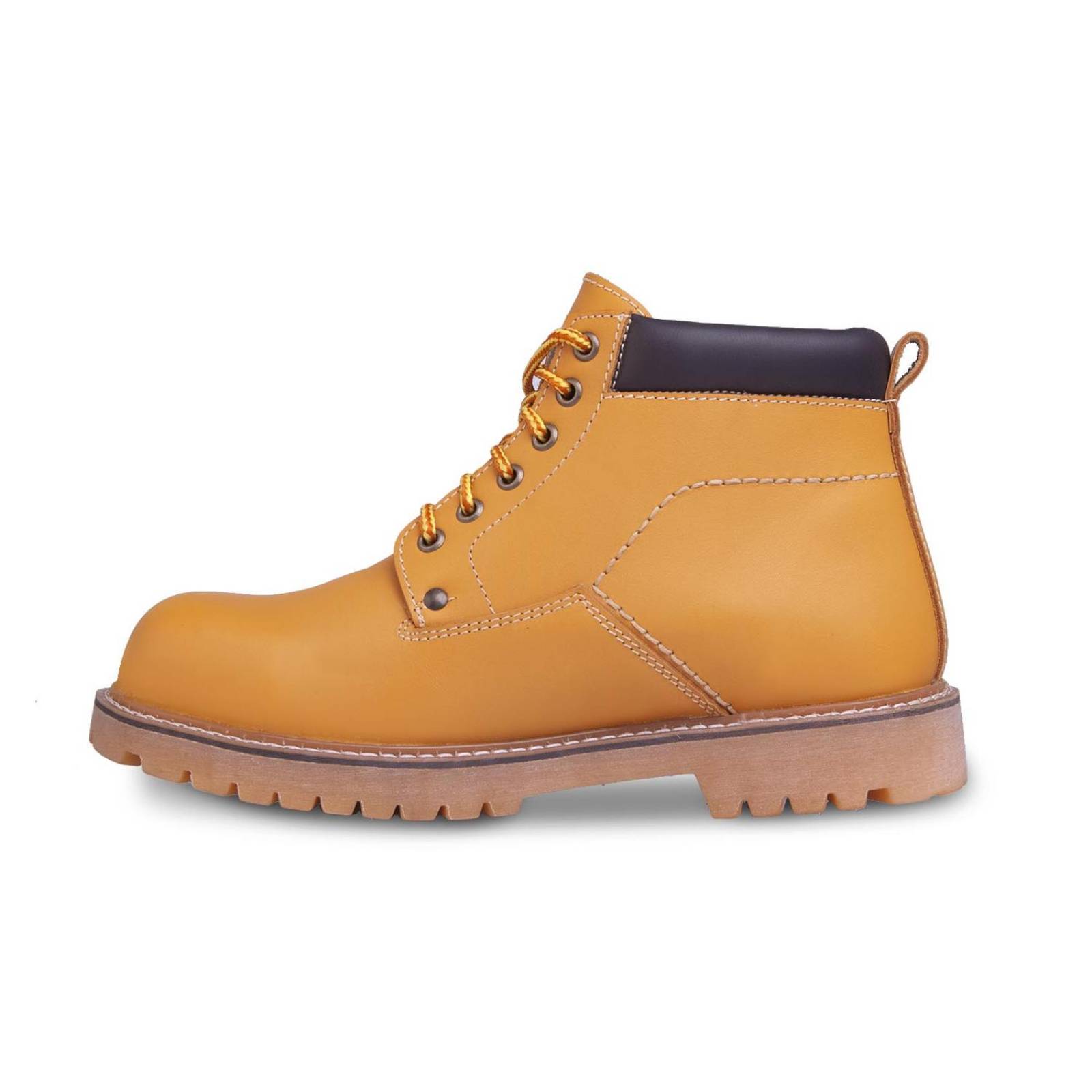 Bota industrial Hombre Trabajo Casquillo Workland 7200 Miel 