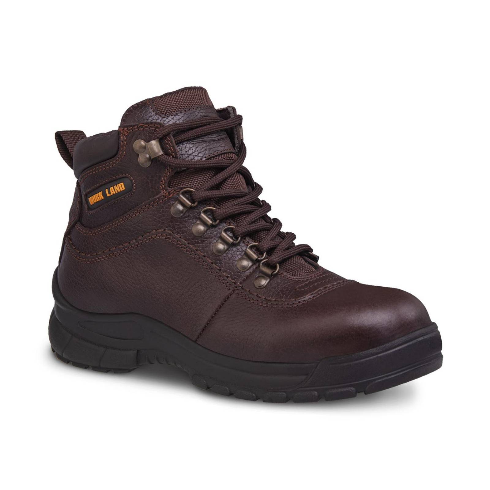 Bota trabajo hombre industrial seguridad WORKLAND 75603 Café 